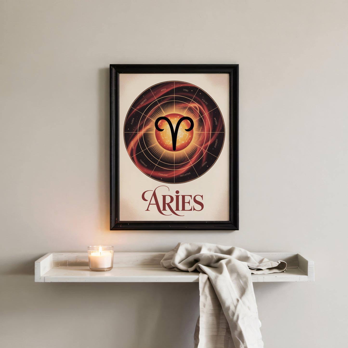 Aries Colour Wall Art