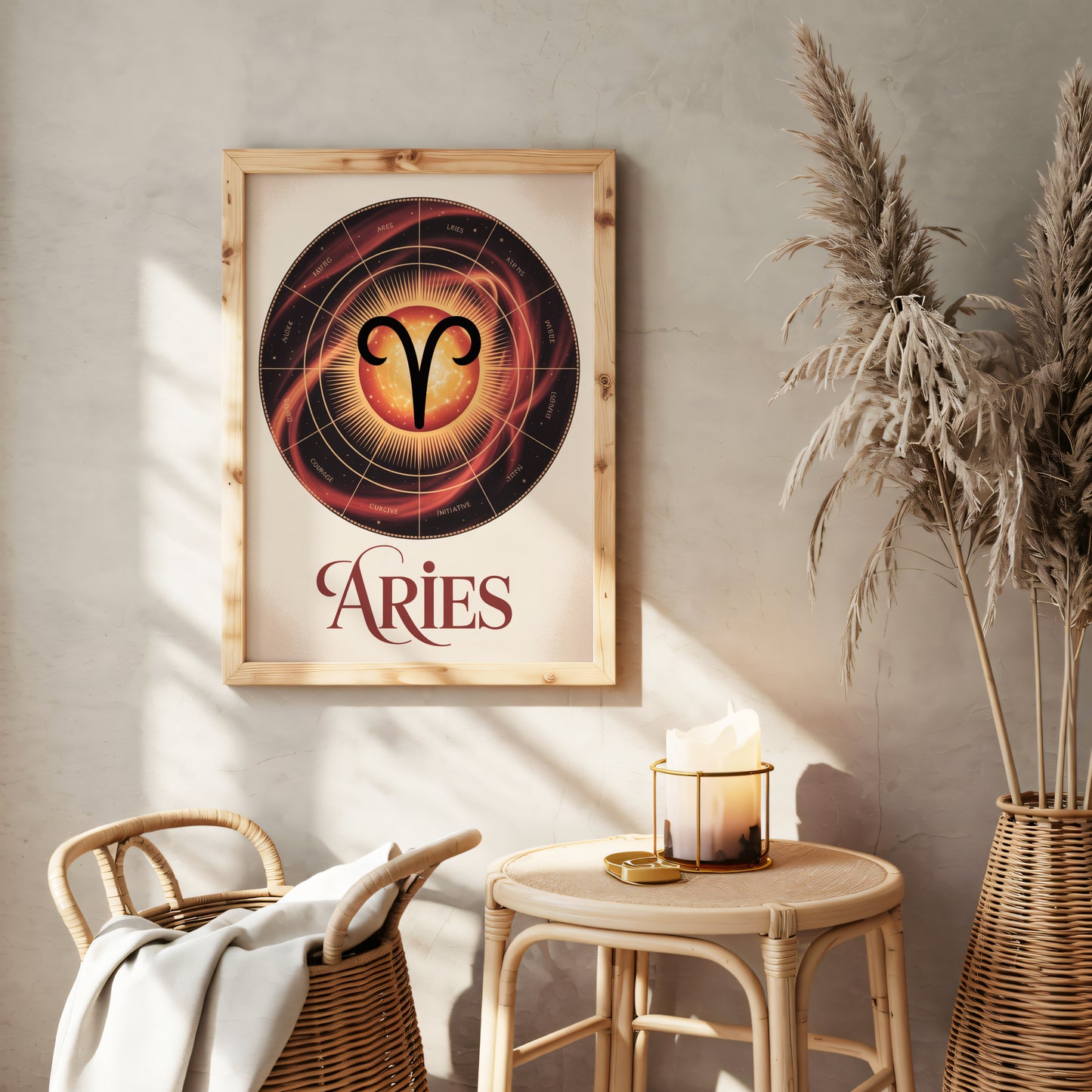 Aries Colour Wall Art