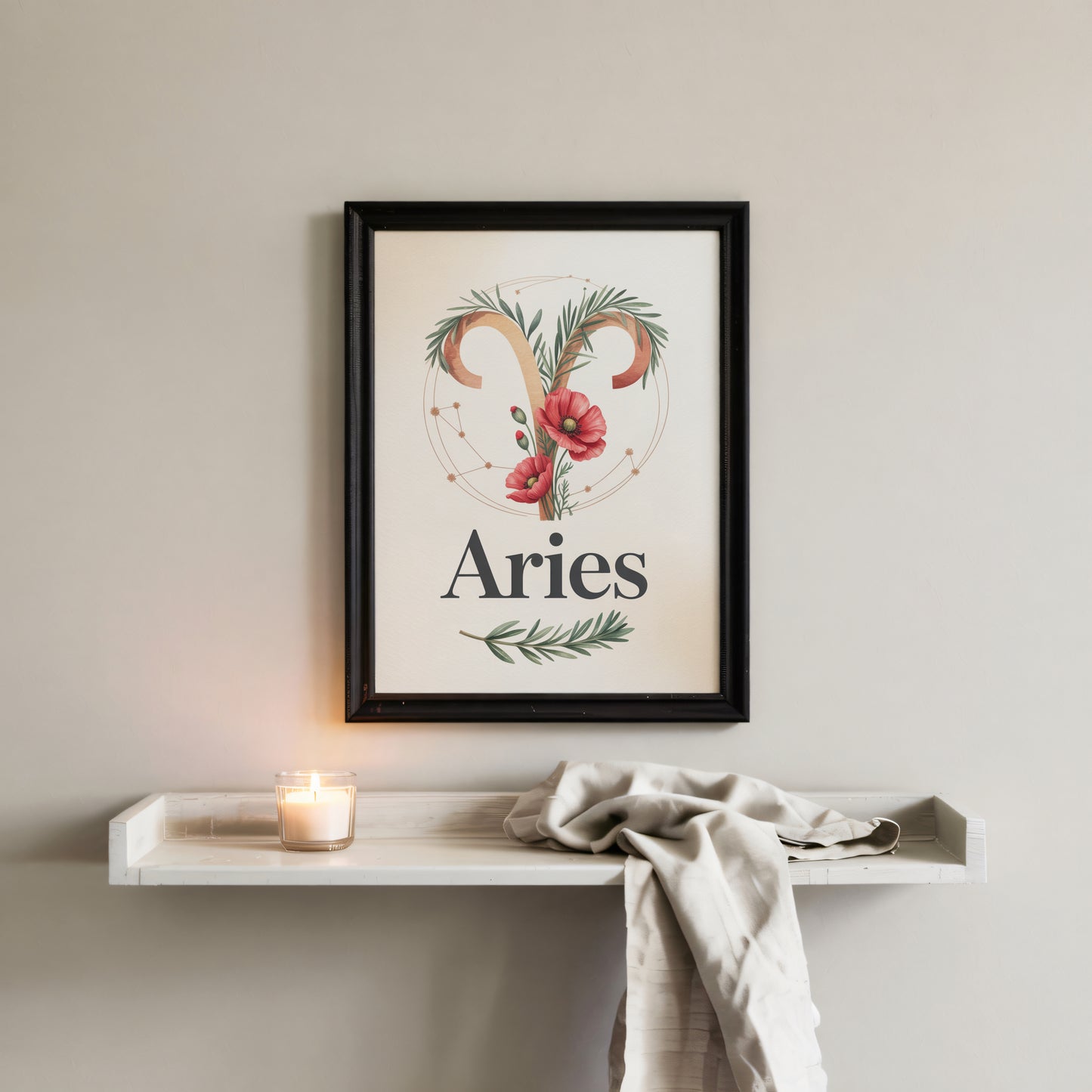 Aries Intricate Wall Art