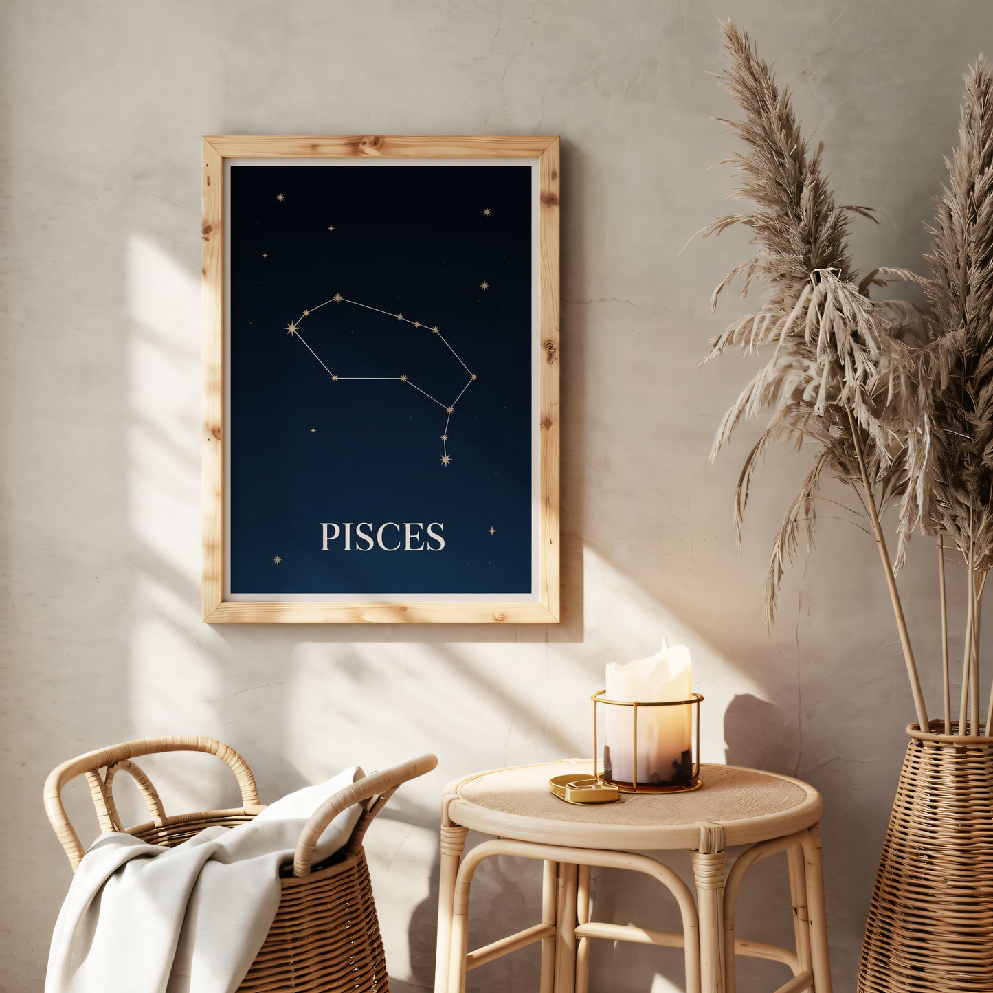 Pisces Deep Wall Art