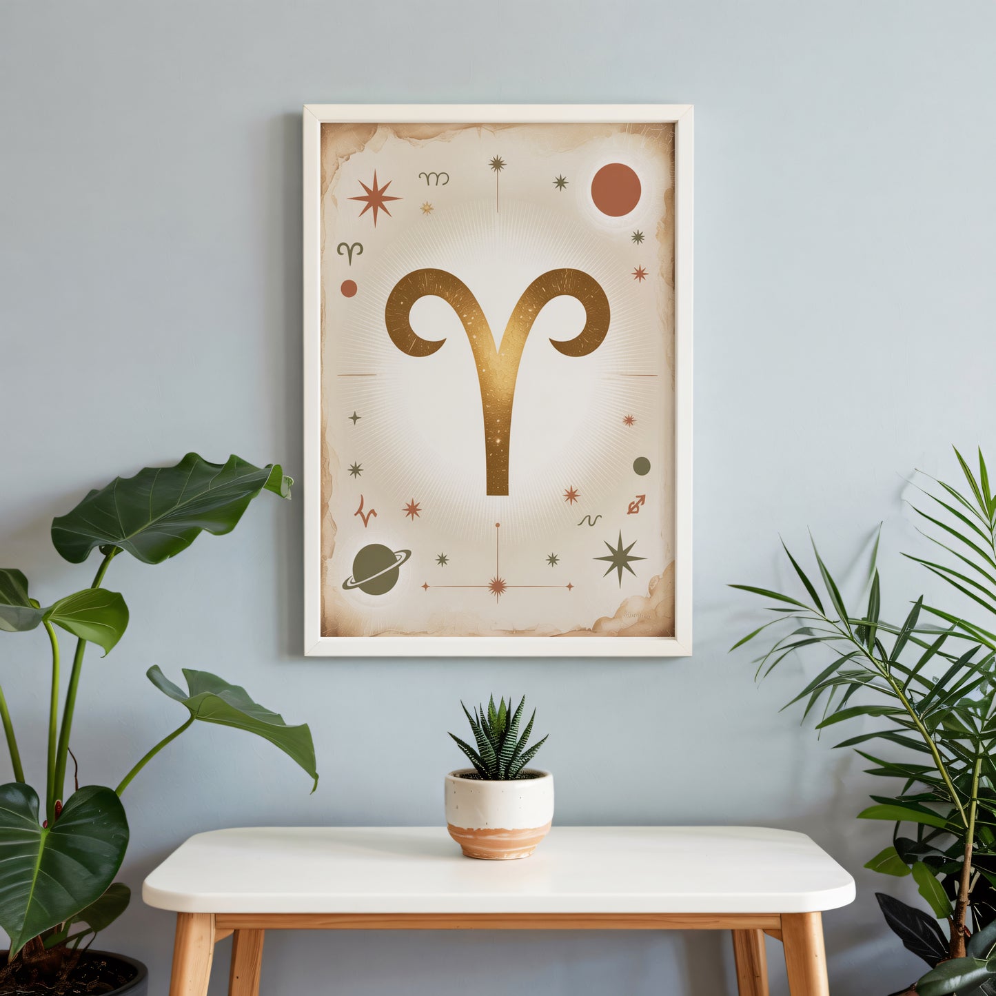 Aries Subtle Bold Wall Art