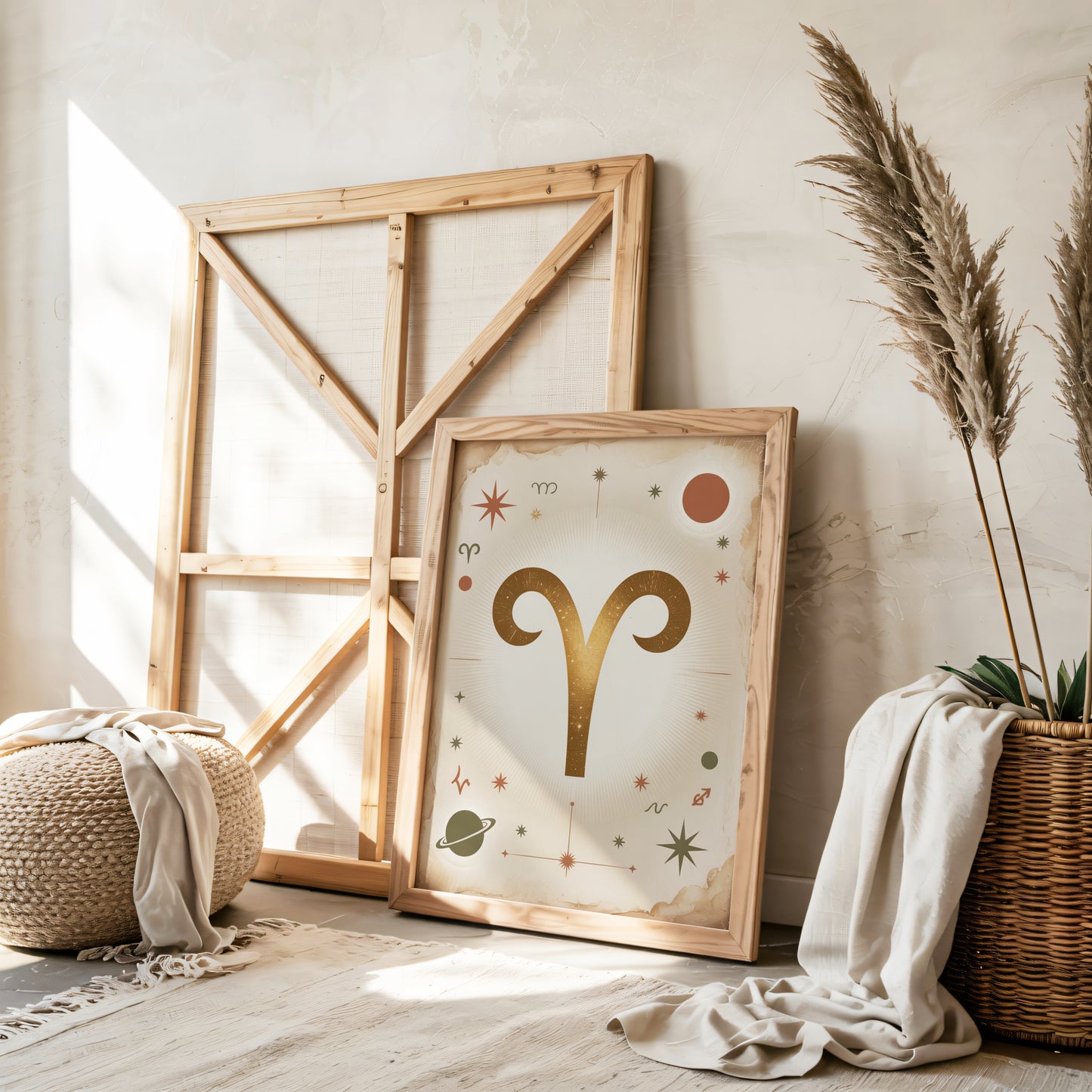 Aries Subtle Bold Wall Art