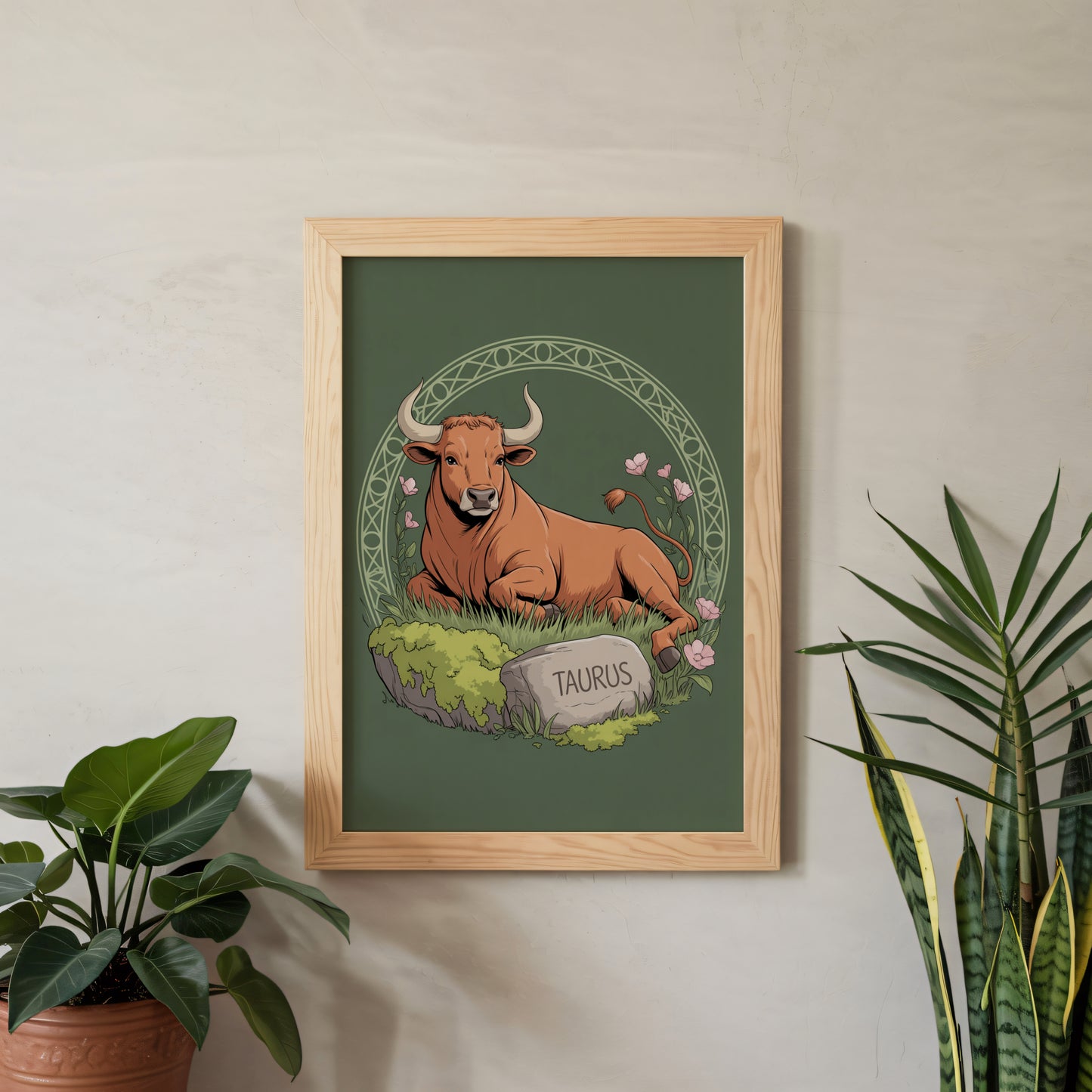 Taurus Vibrant Wall Art