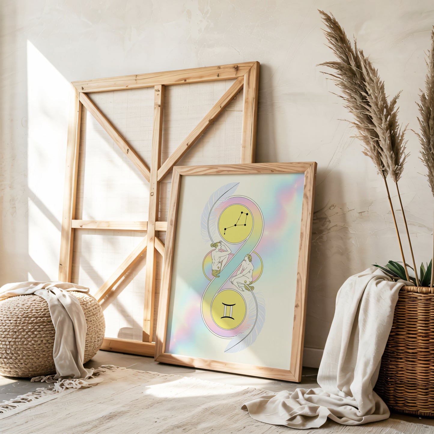 Gemini Vibrant Wall Art