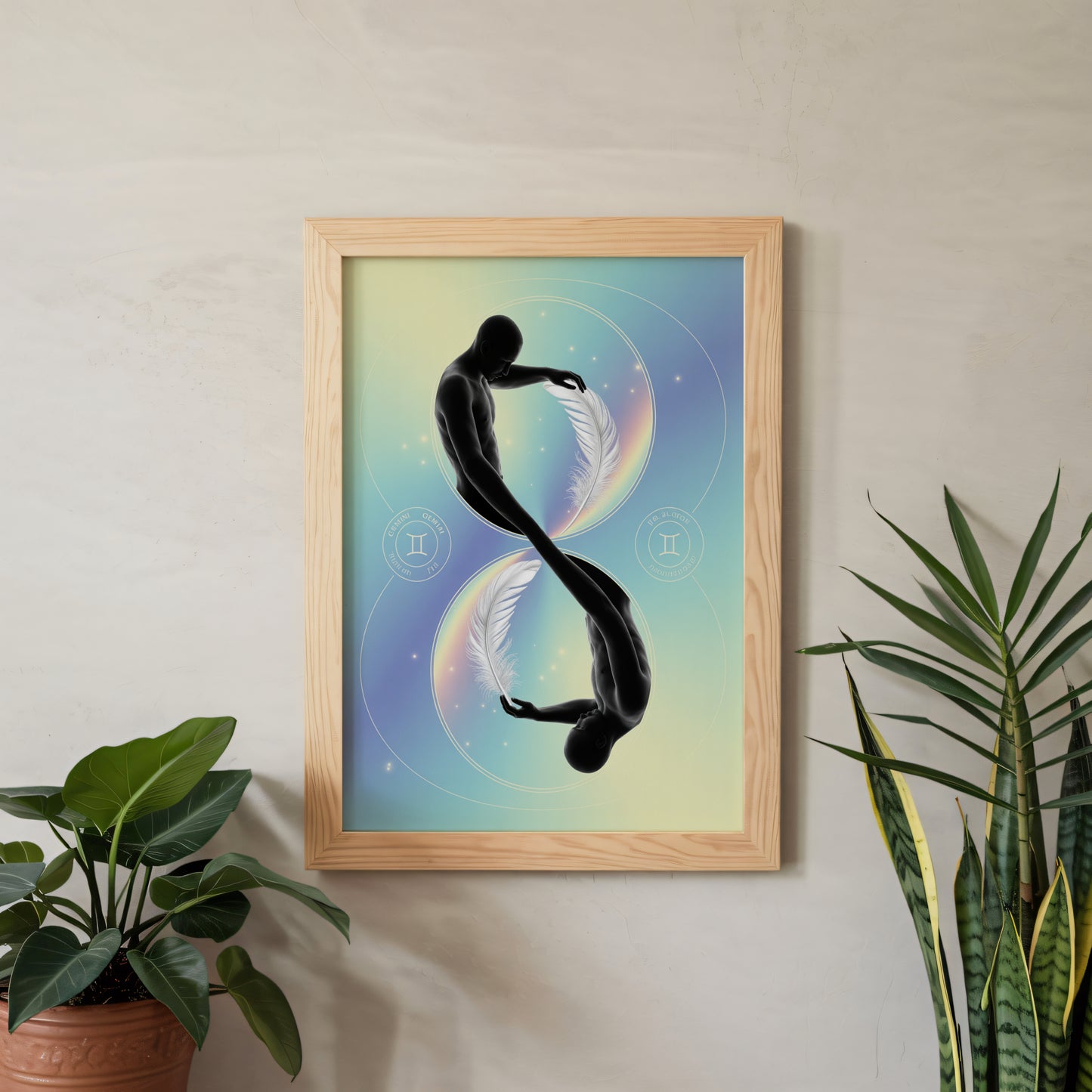 Gemini Ideal Surreal Wall Art