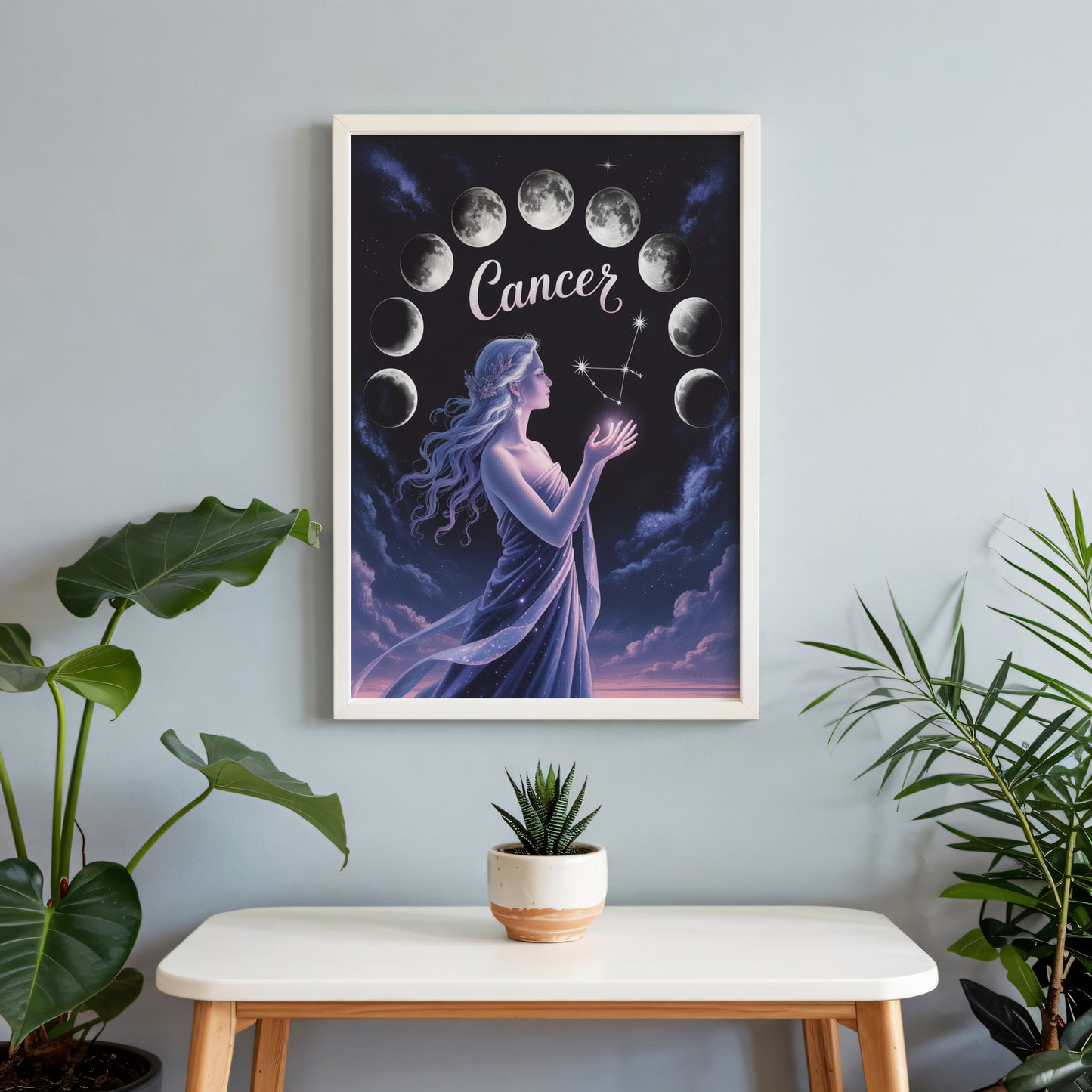 Cancer Lunar Wall Art