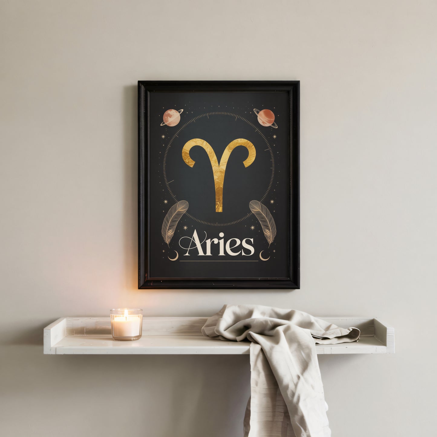 Aries High Contrast Wall Art