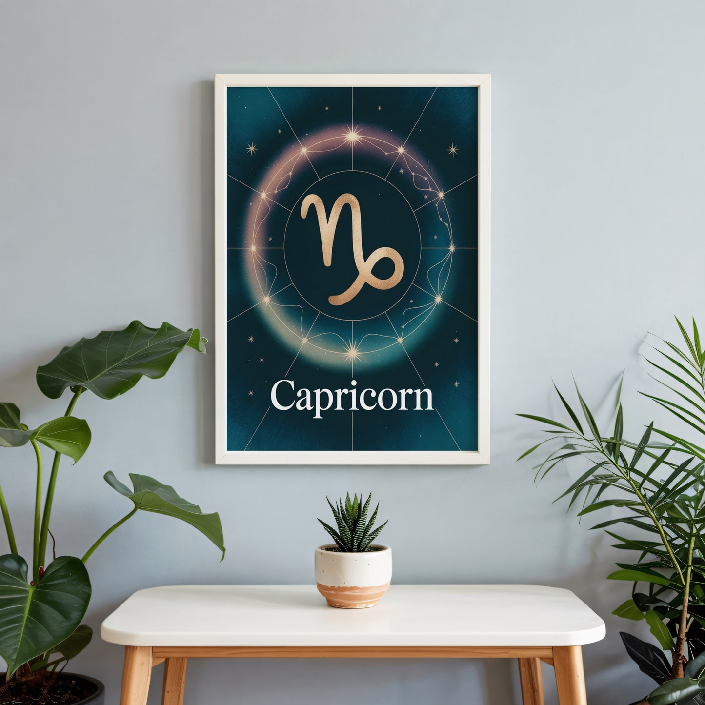 Capricorn Elegant Wall Art