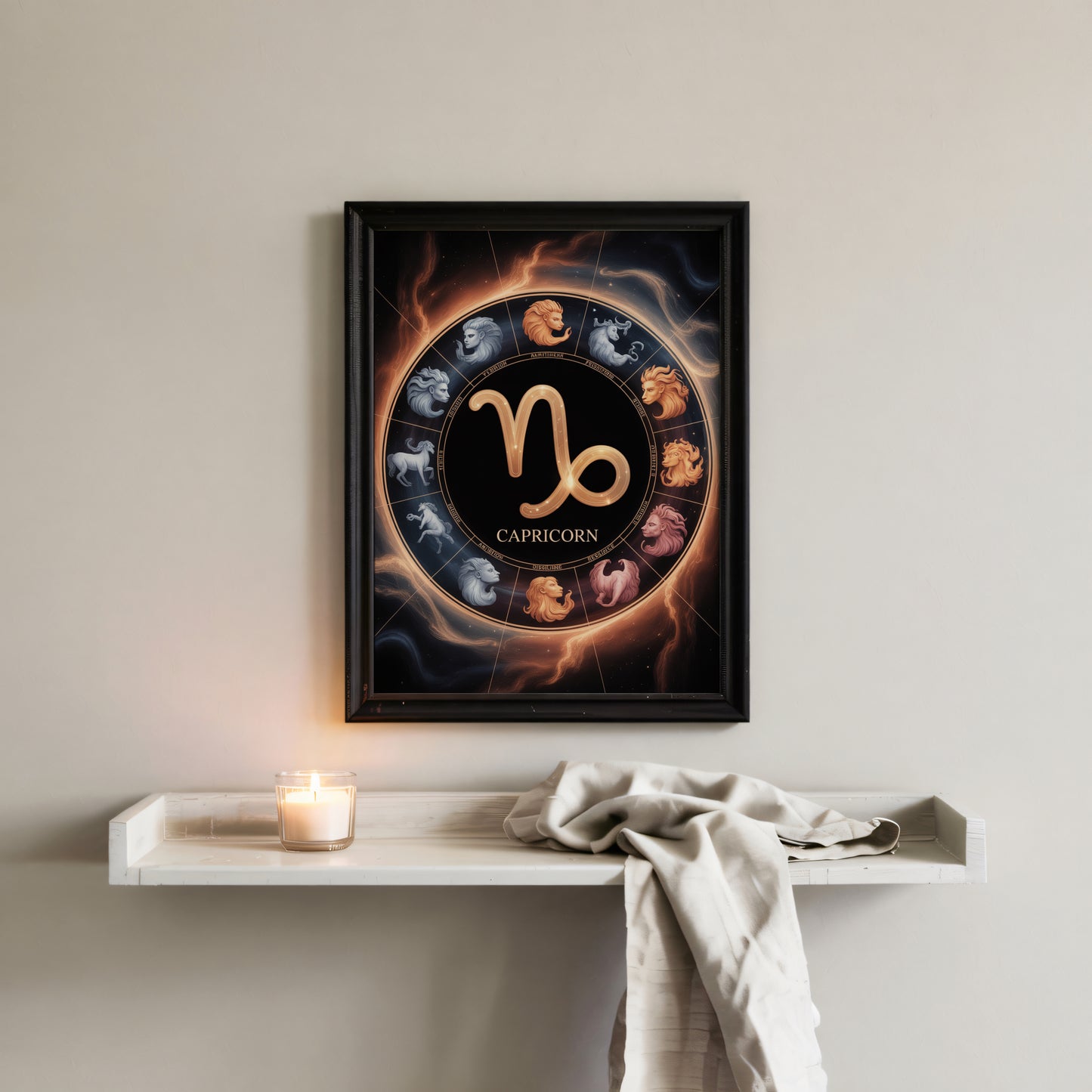 Capricorn Colour Wall Art