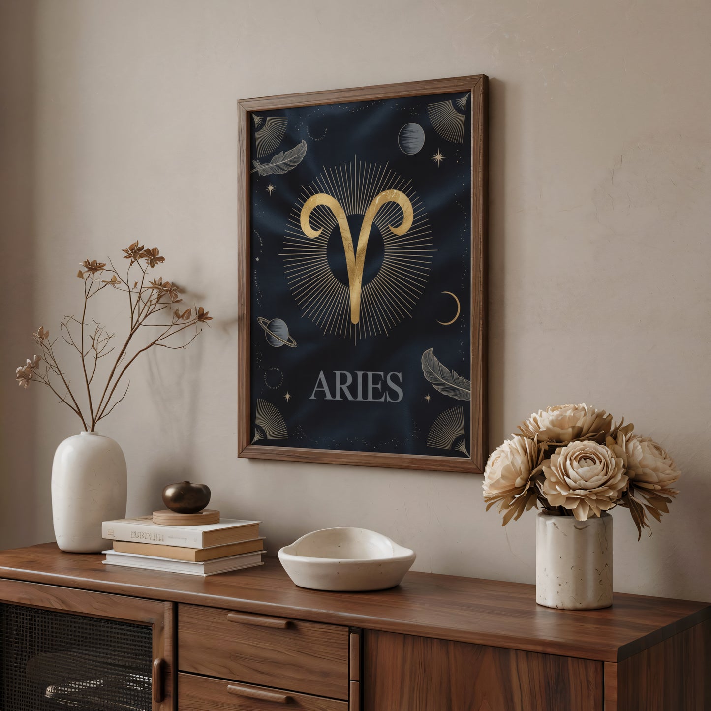 Aries Bold Radiant Wall Art