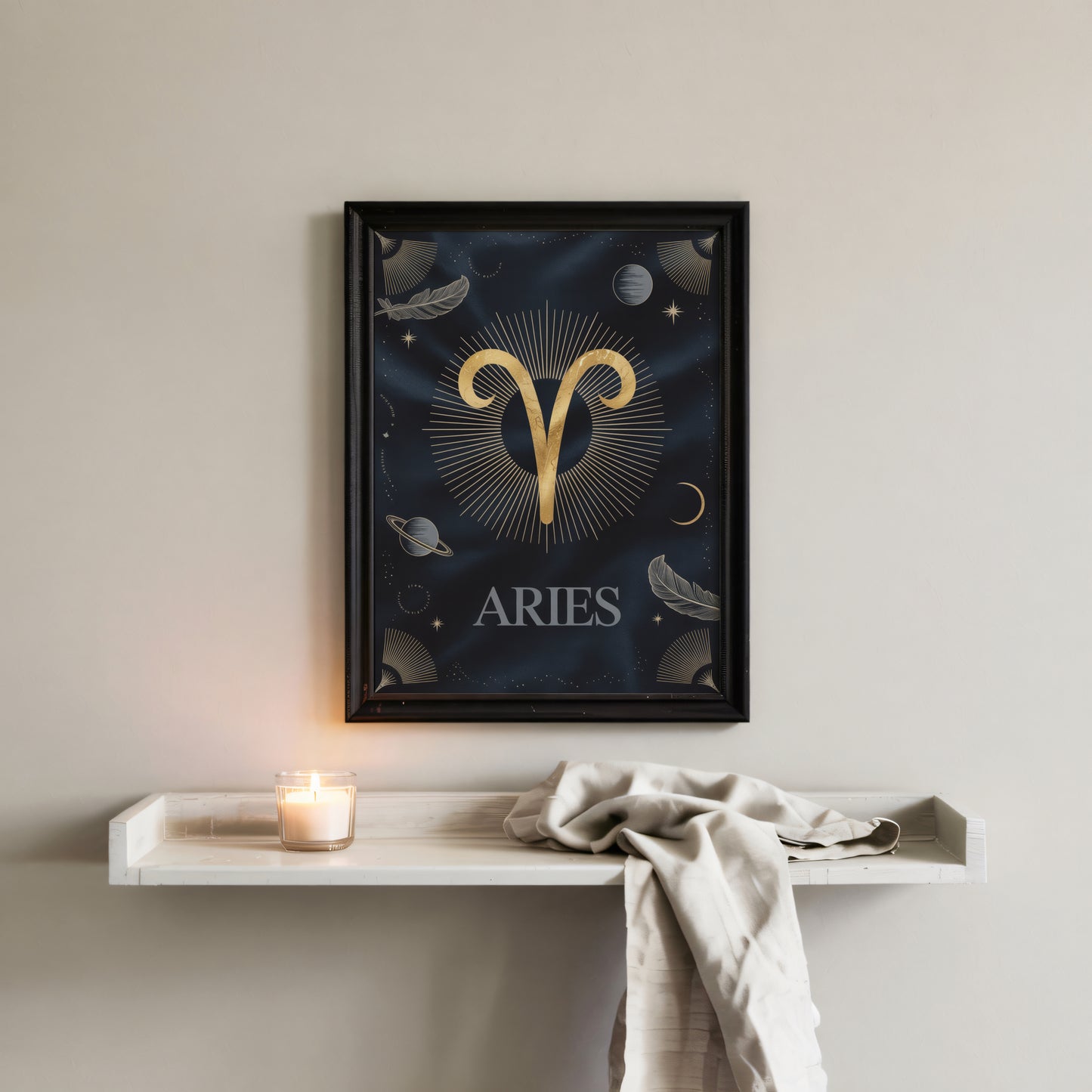 Aries Bold Radiant Wall Art