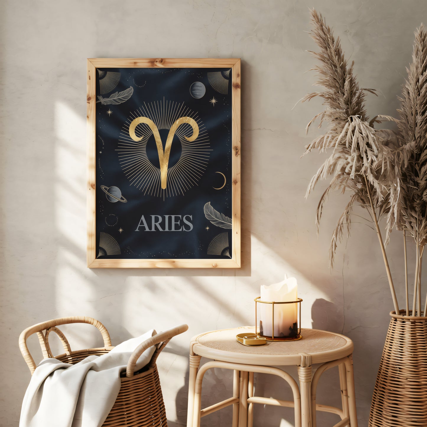 Aries Bold Radiant Wall Art