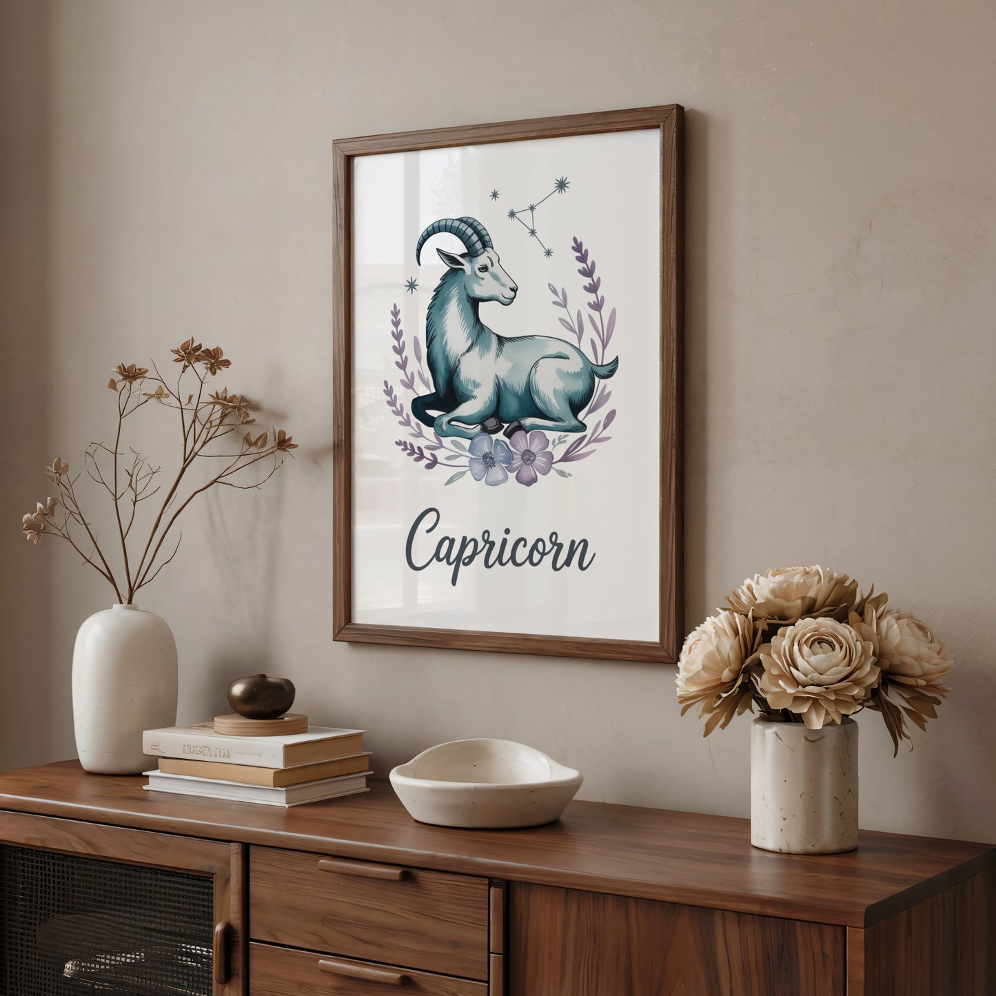 Capricorn Intricate Wall Art
