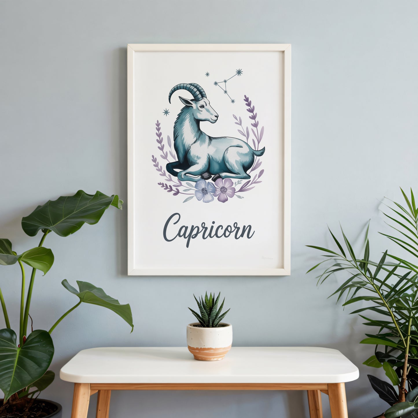 Capricorn Intricate Wall Art