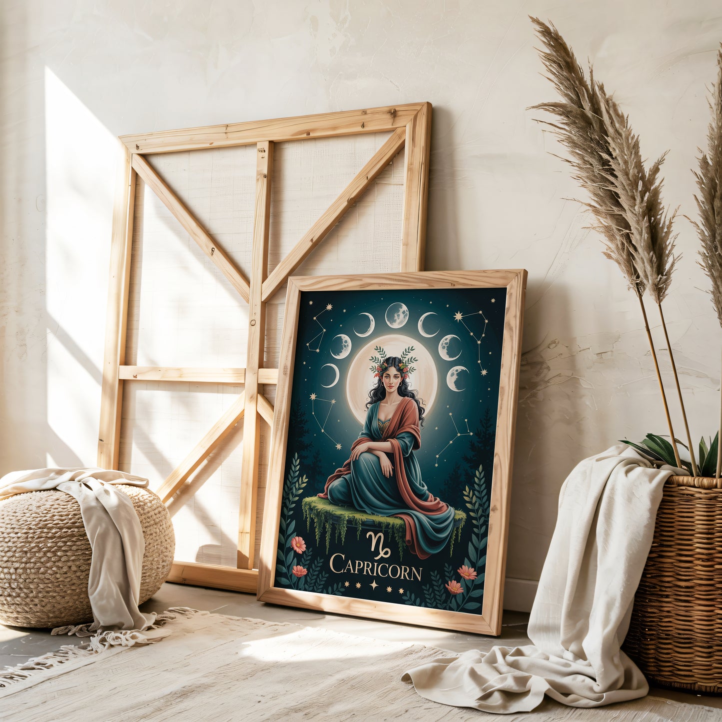 Capricorn Sure Bright Wall Art
