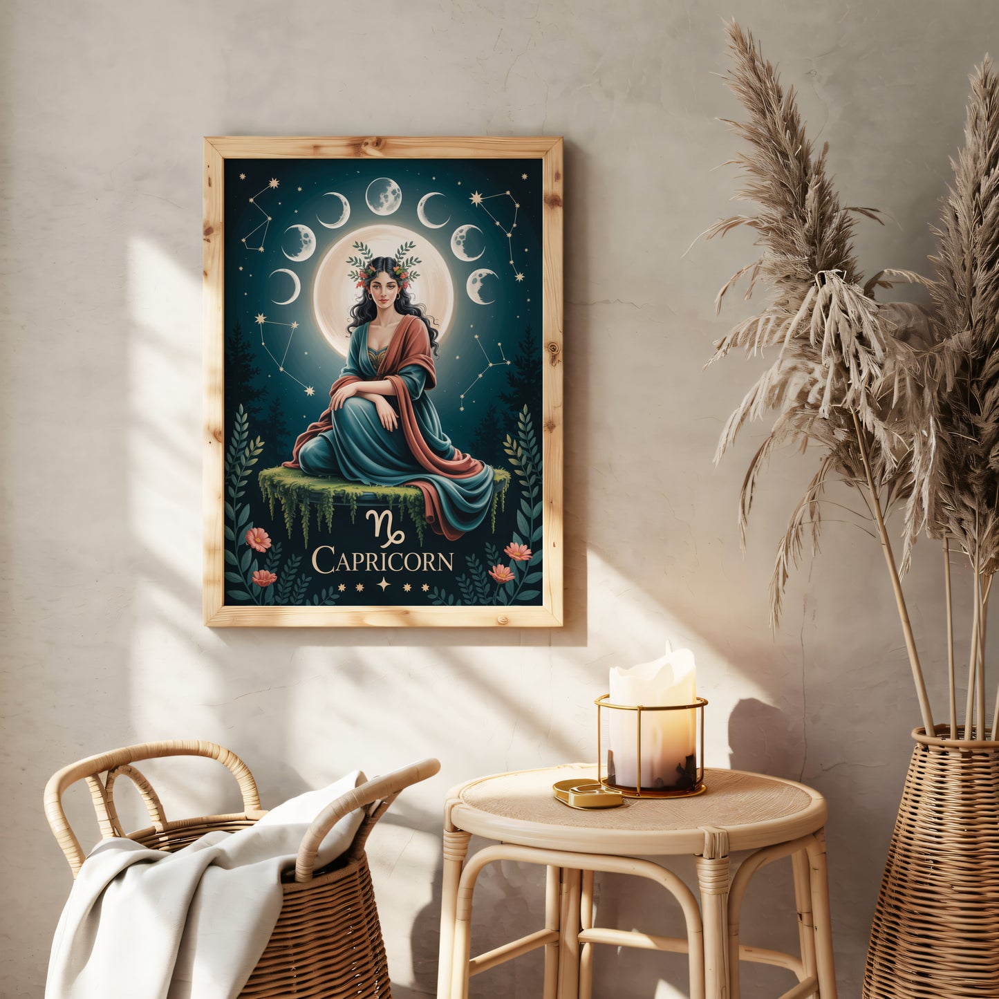 Capricorn Sure Bright Wall Art