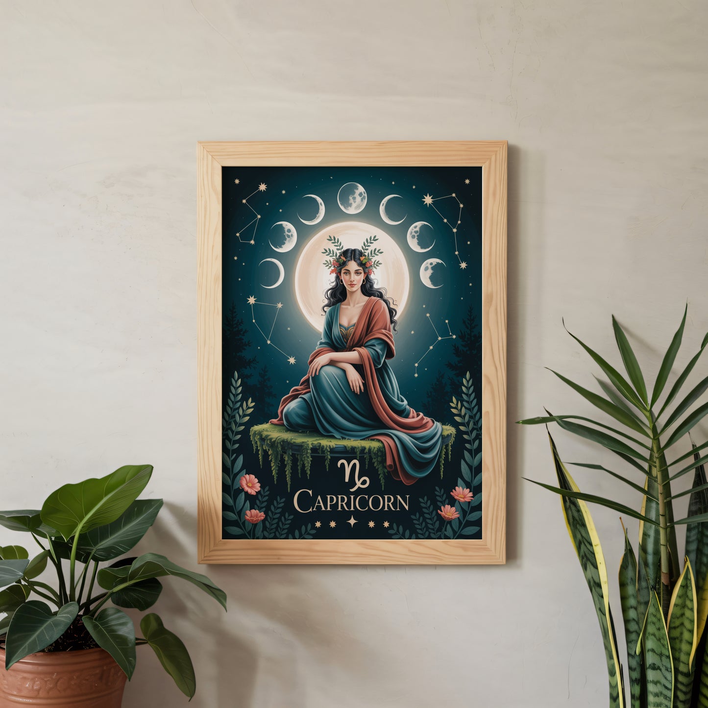 Capricorn Sure Bright Wall Art