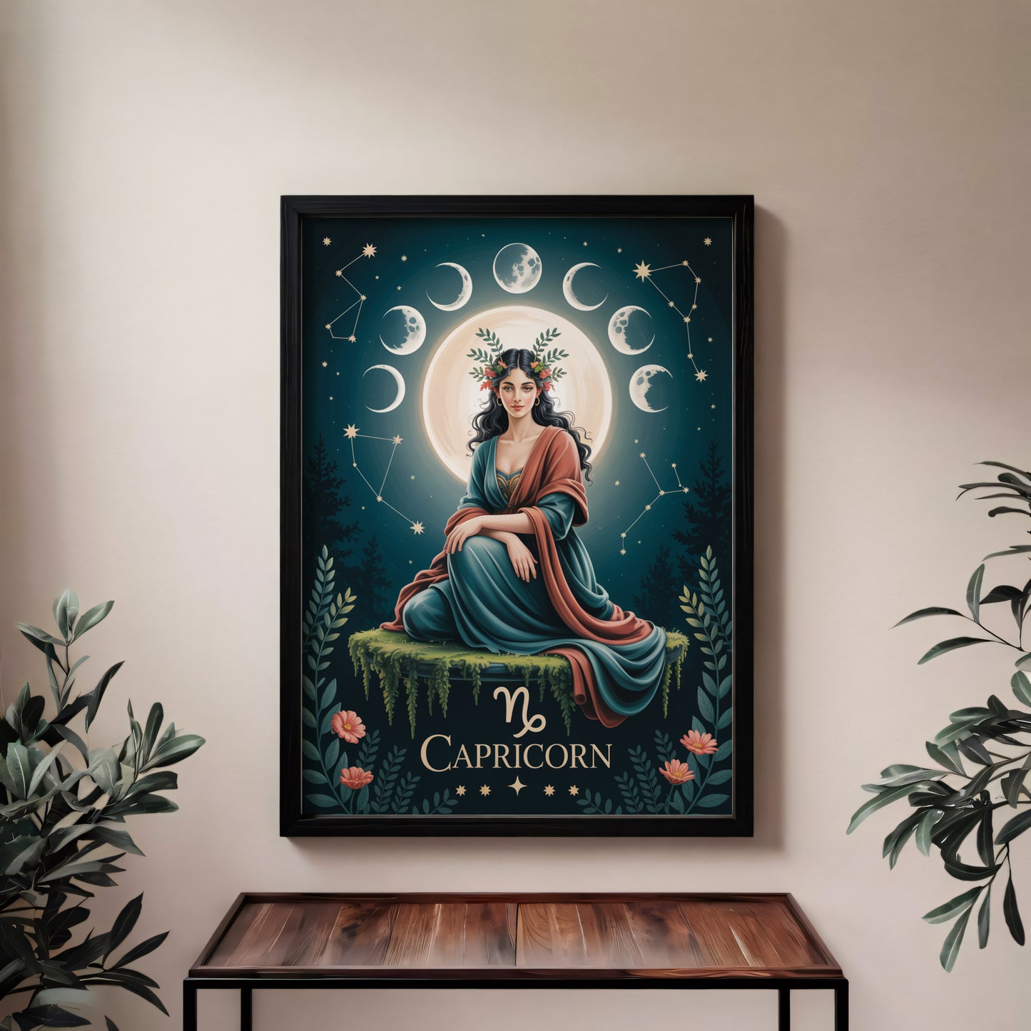 Capricorn Sure Bright Wall Art