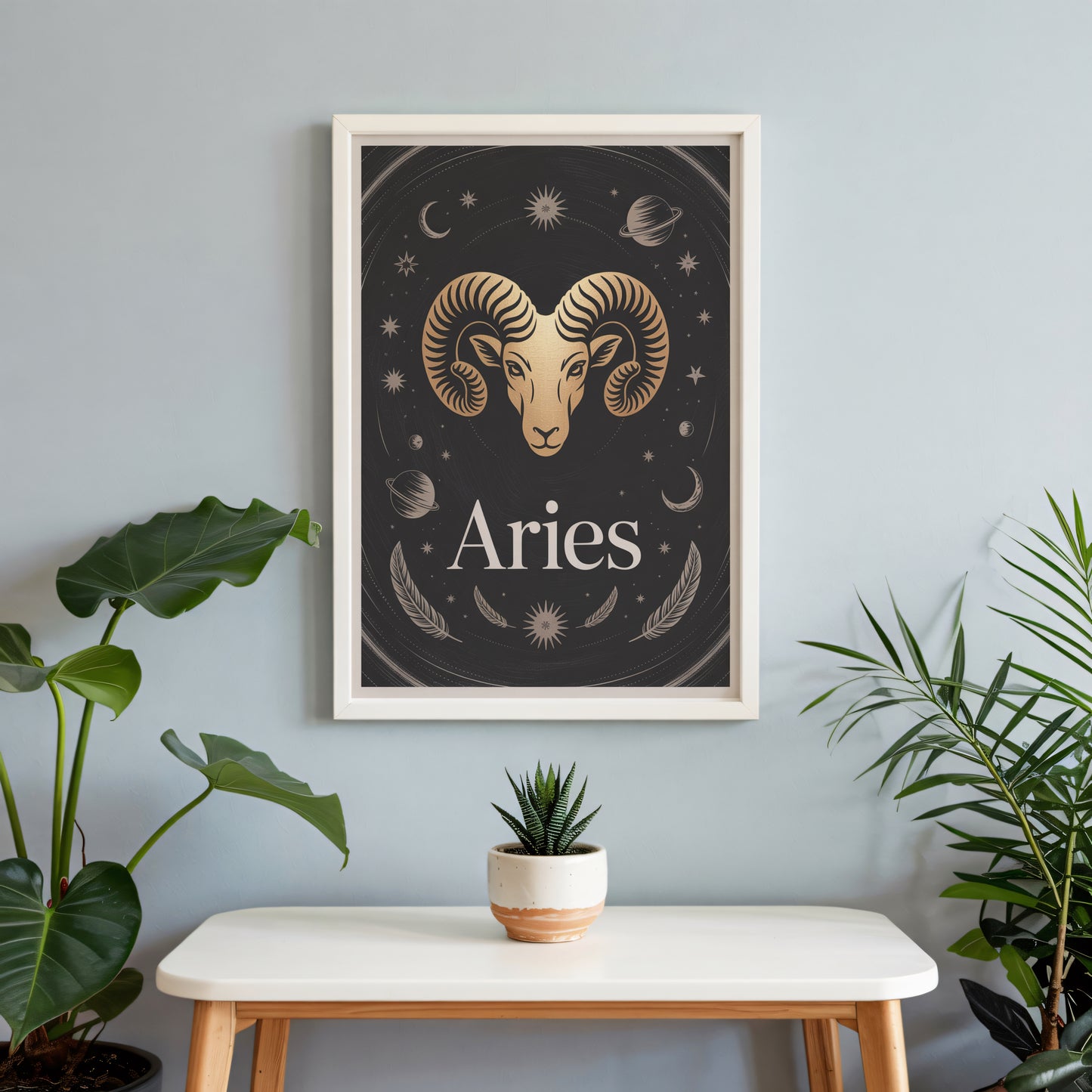Aries Subtle Wall Art
