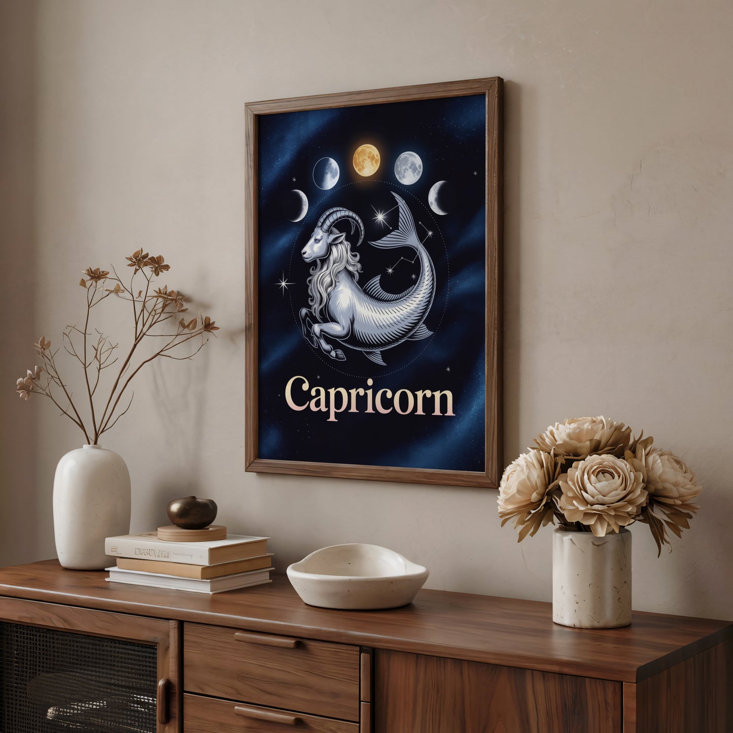 Capricorn Detailed Wall Art