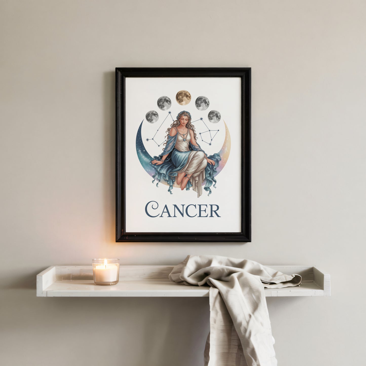 Cancer Mystical Wall Art