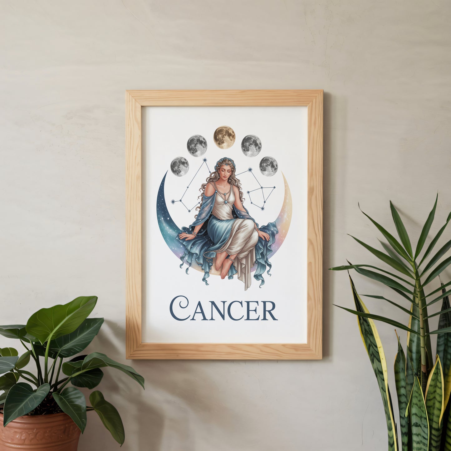 Cancer Mystical Wall Art