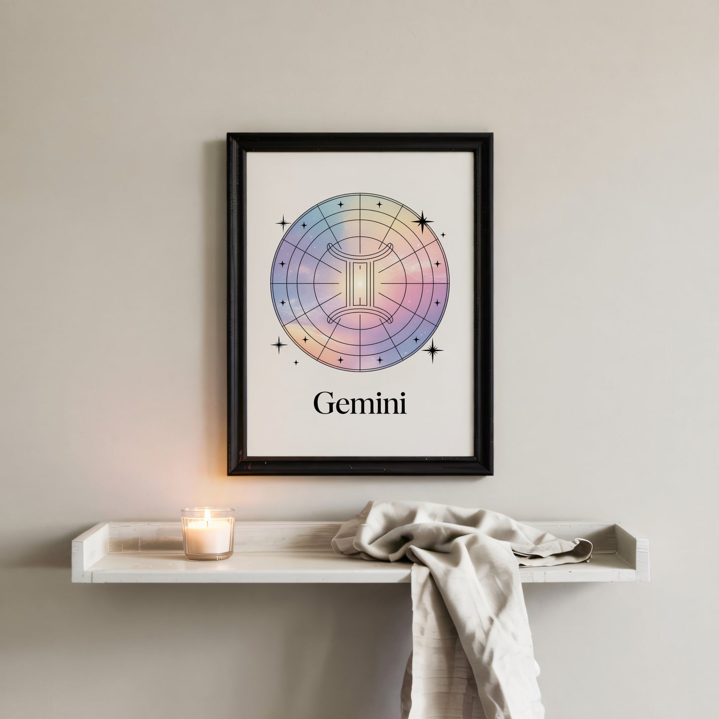 Gemini Elegant Wall Art