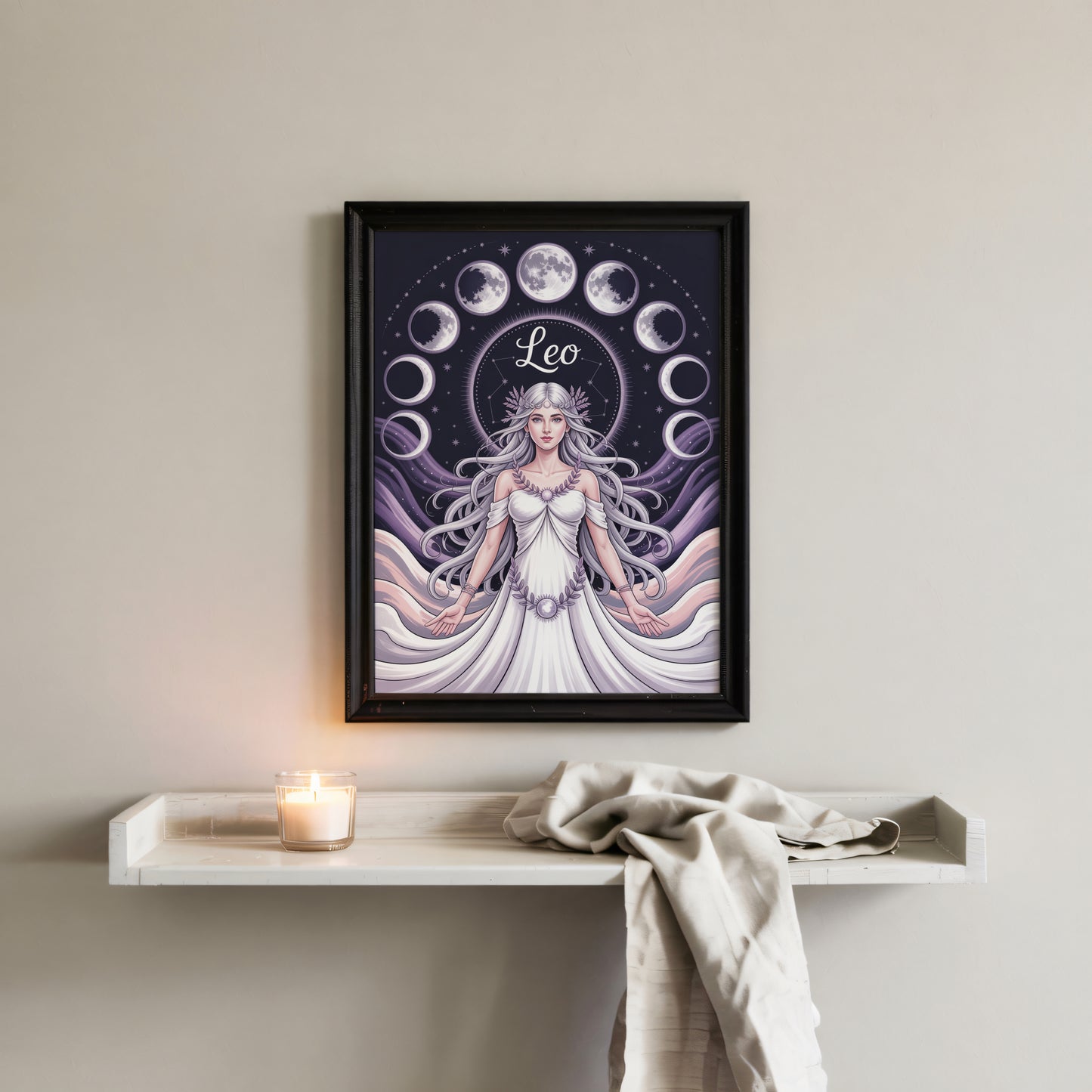 Leo Vivid Wall Art
