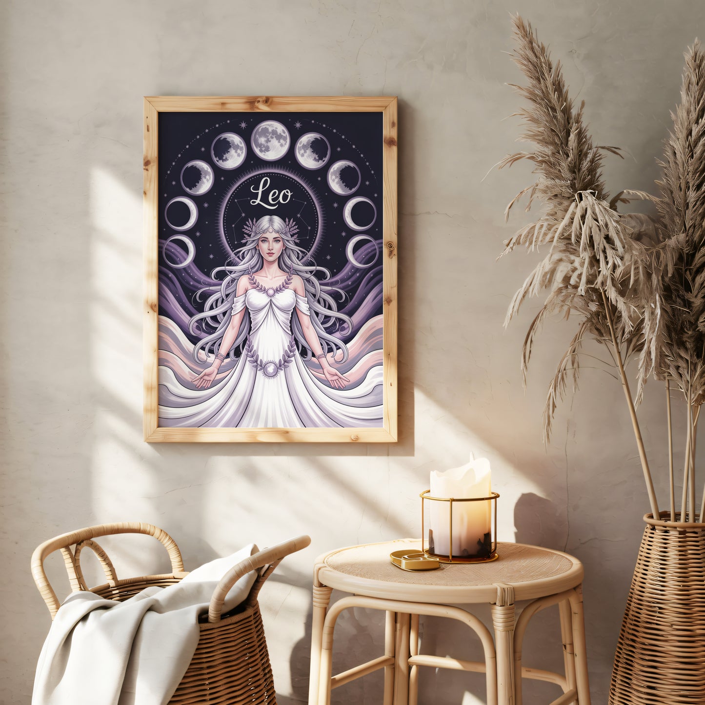 Leo Vivid Wall Art