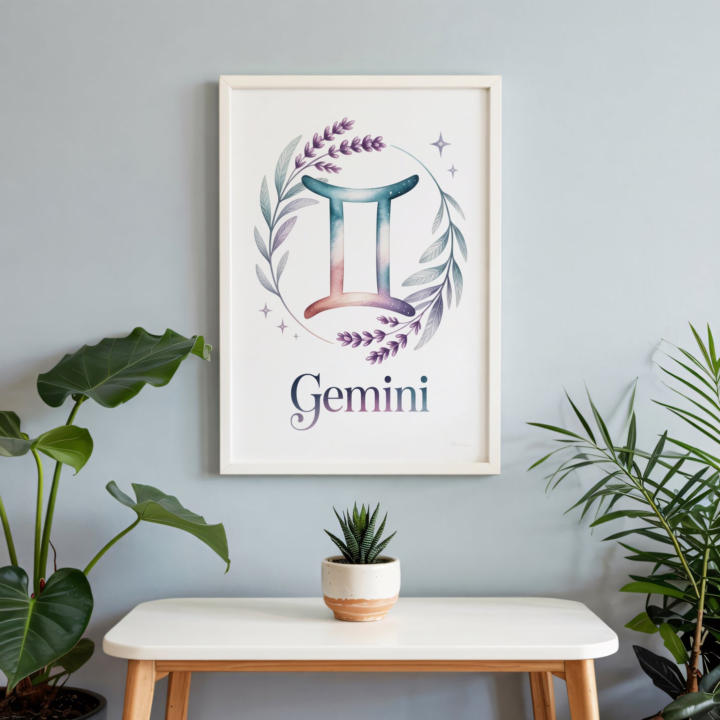 Gemini Delicate Wall Art
