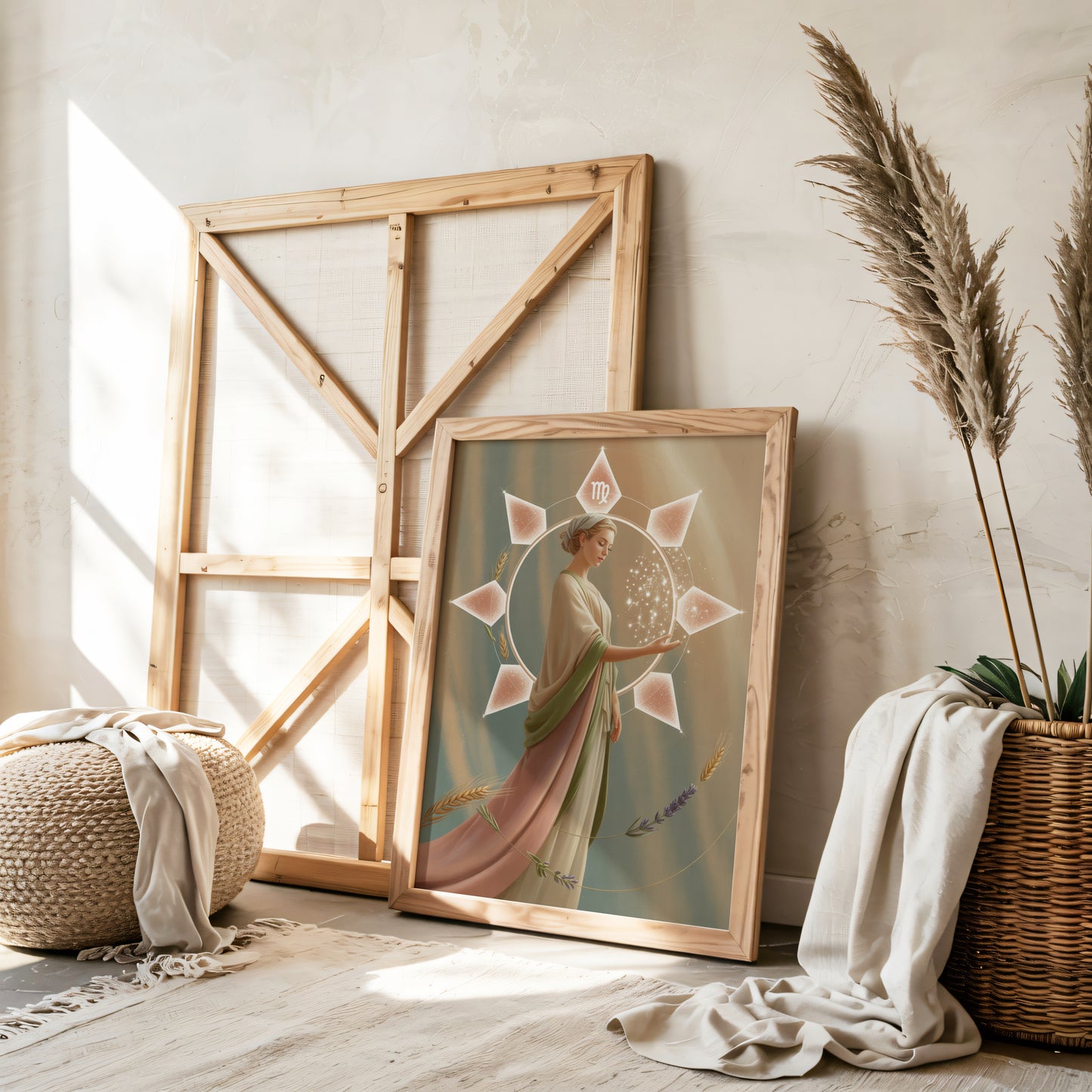 Virgo Vibrant Wall Art