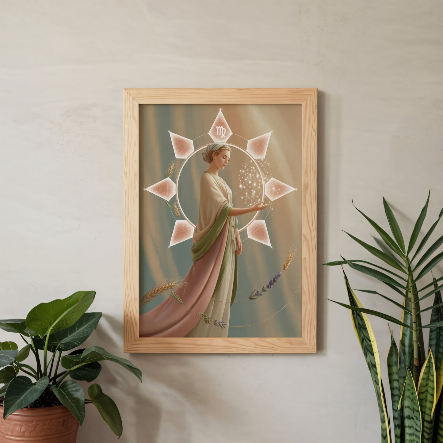 Virgo Vibrant Wall Art