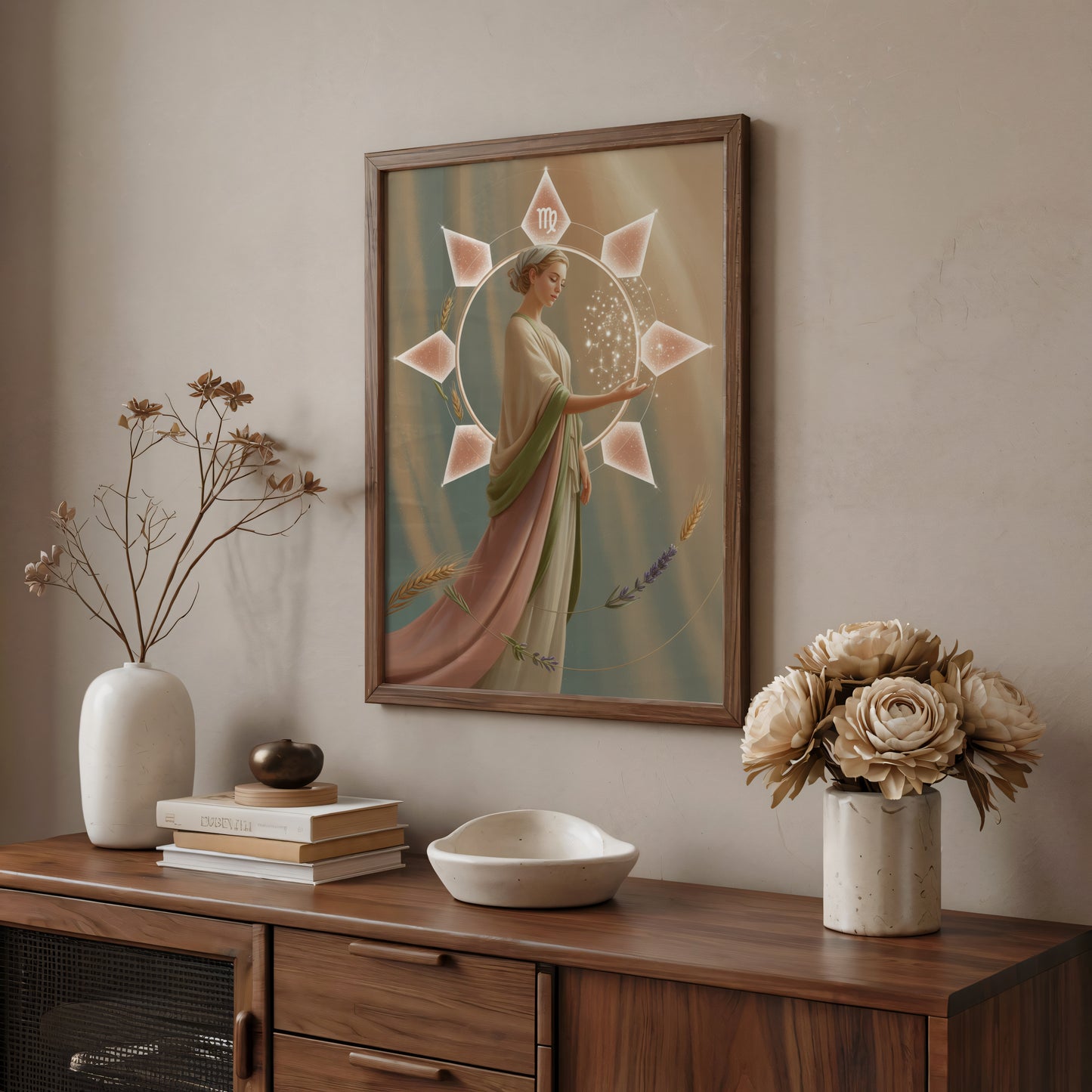 Virgo Vibrant Wall Art