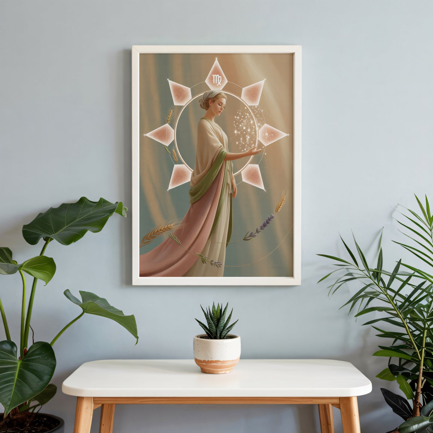 Virgo Vibrant Wall Art