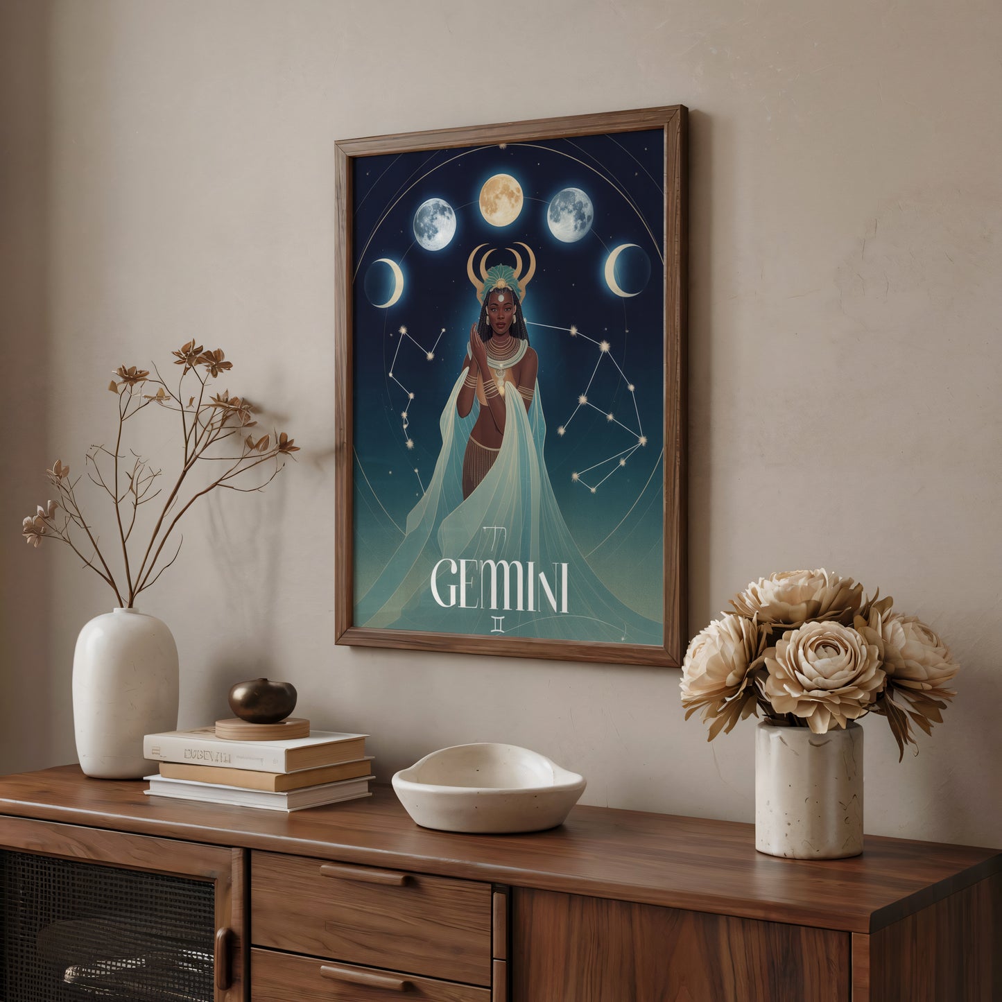 Gemini Mystical Wall Art