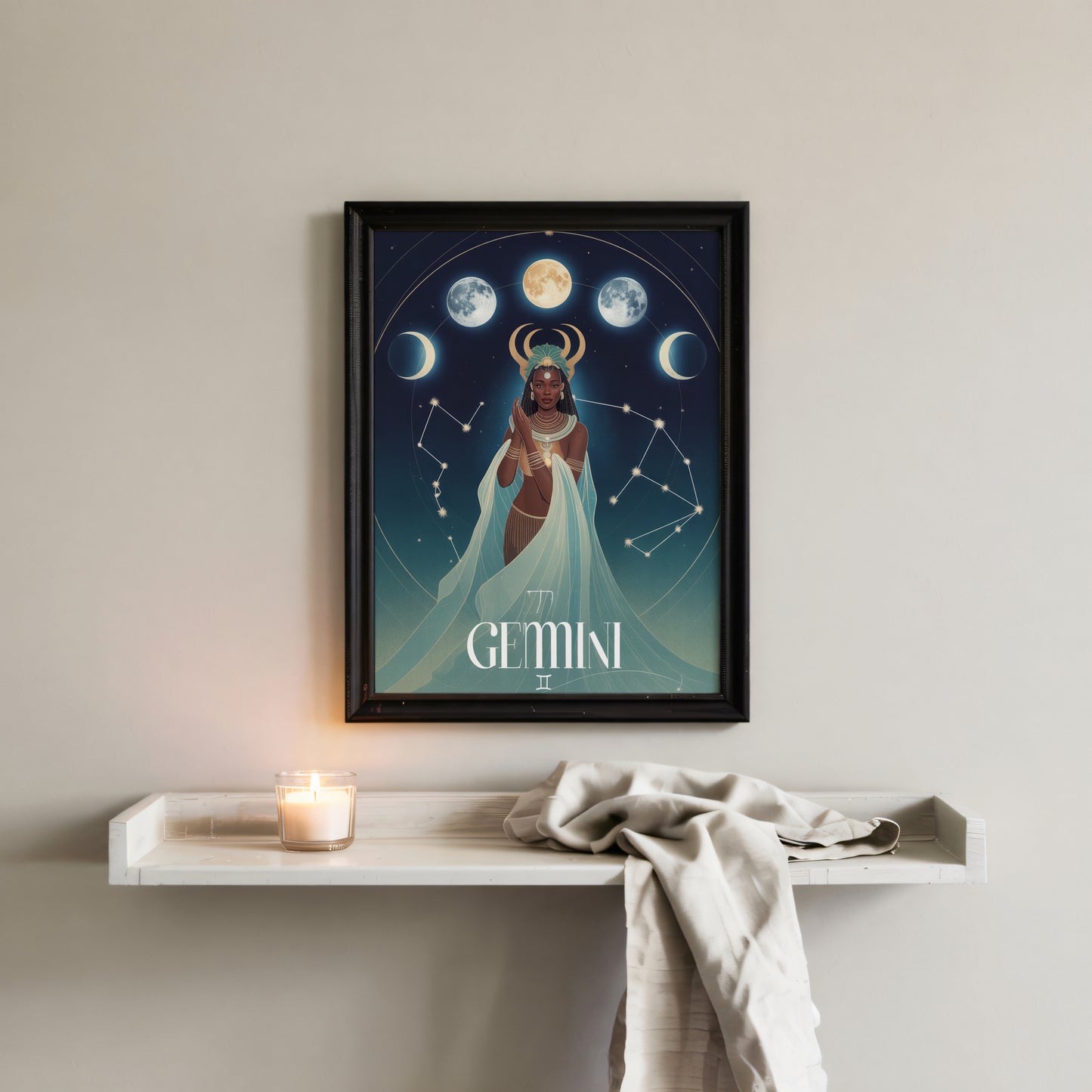 Gemini Mystical Wall Art