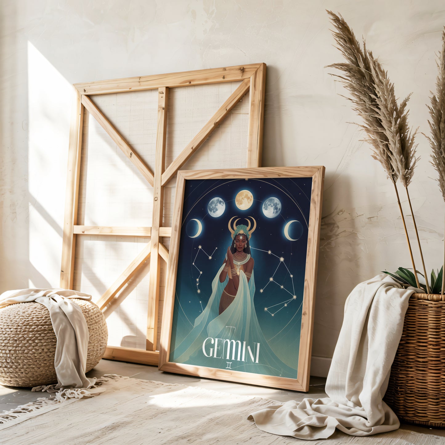 Gemini Mystical Wall Art