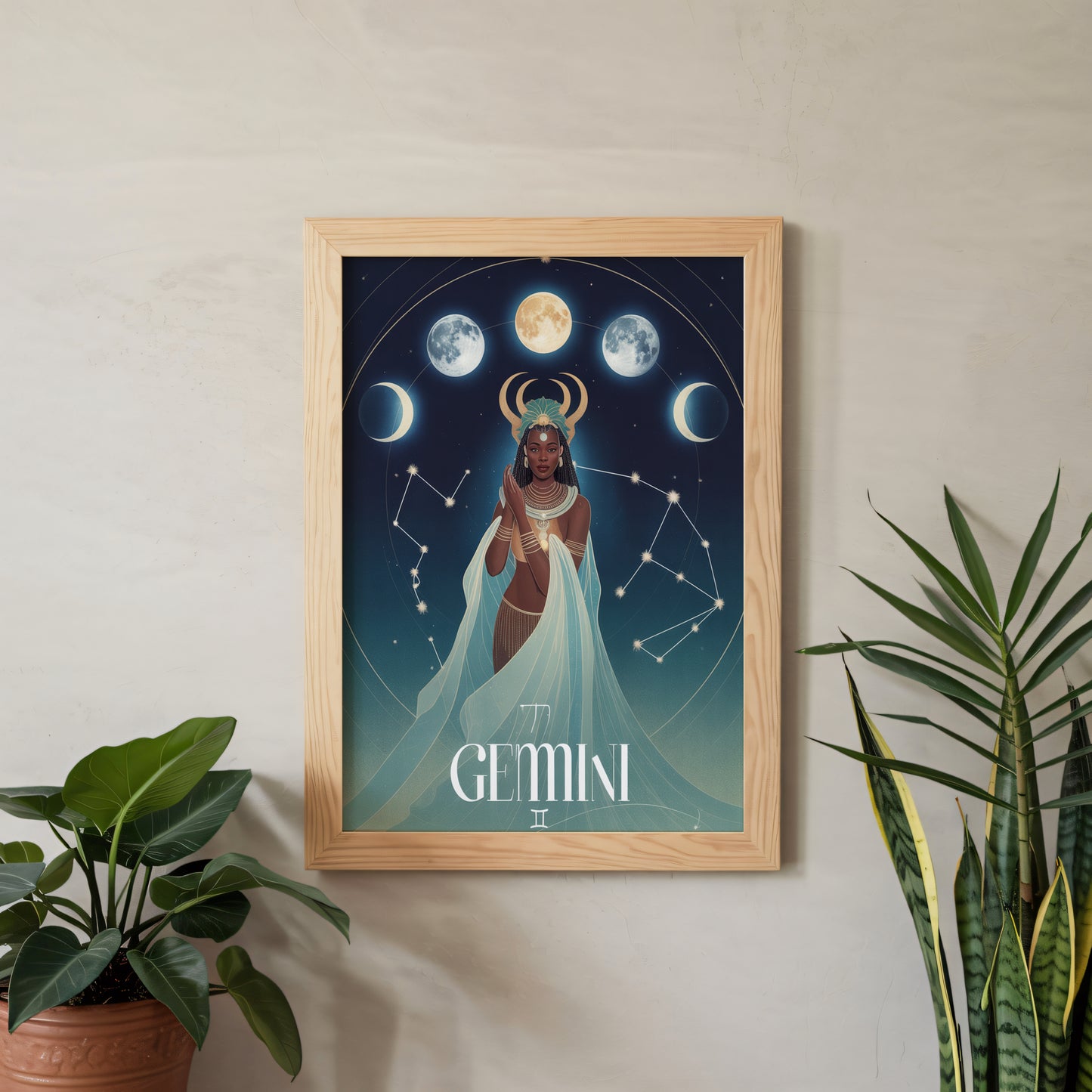 Gemini Mystical Wall Art