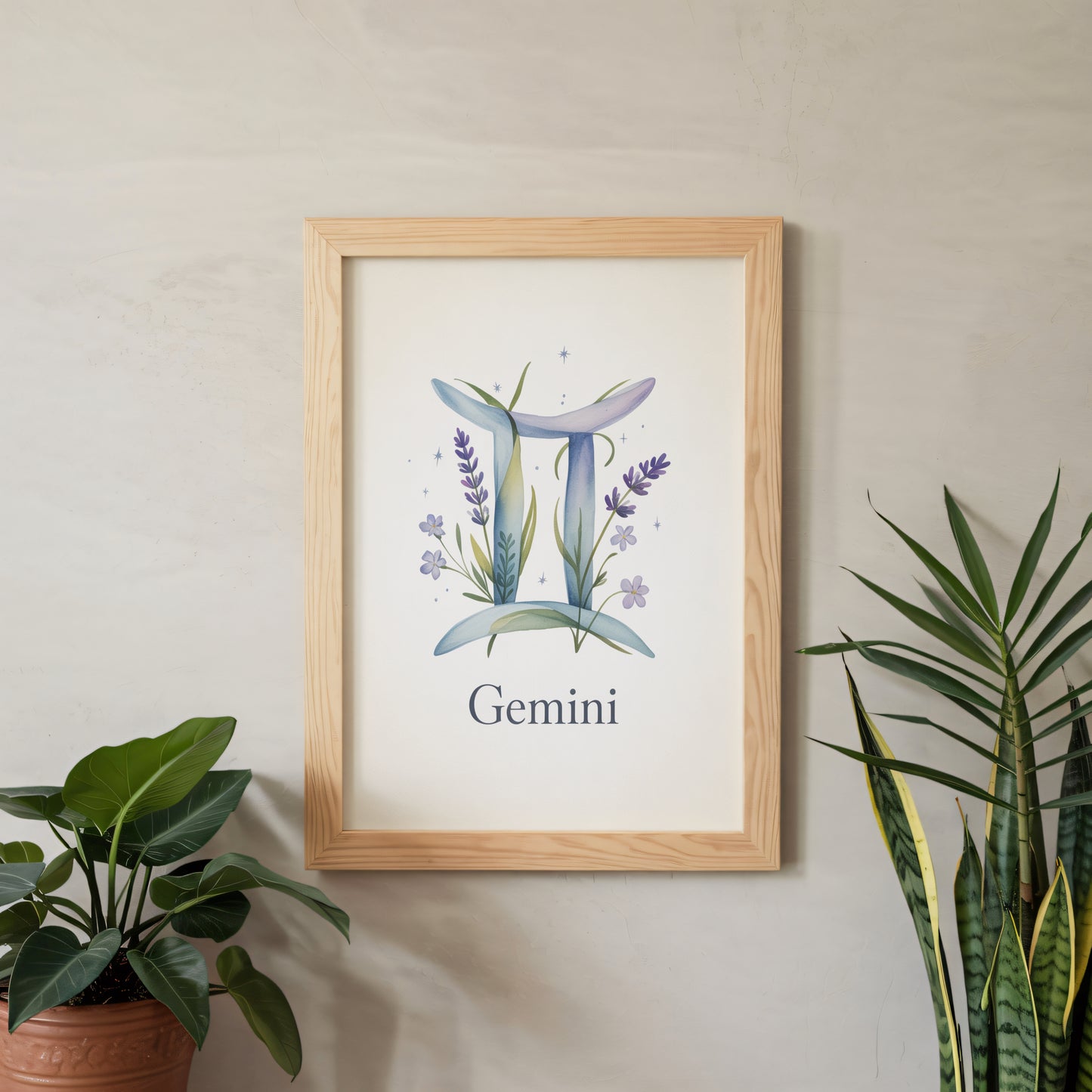 Gemini Intricate Wall Art