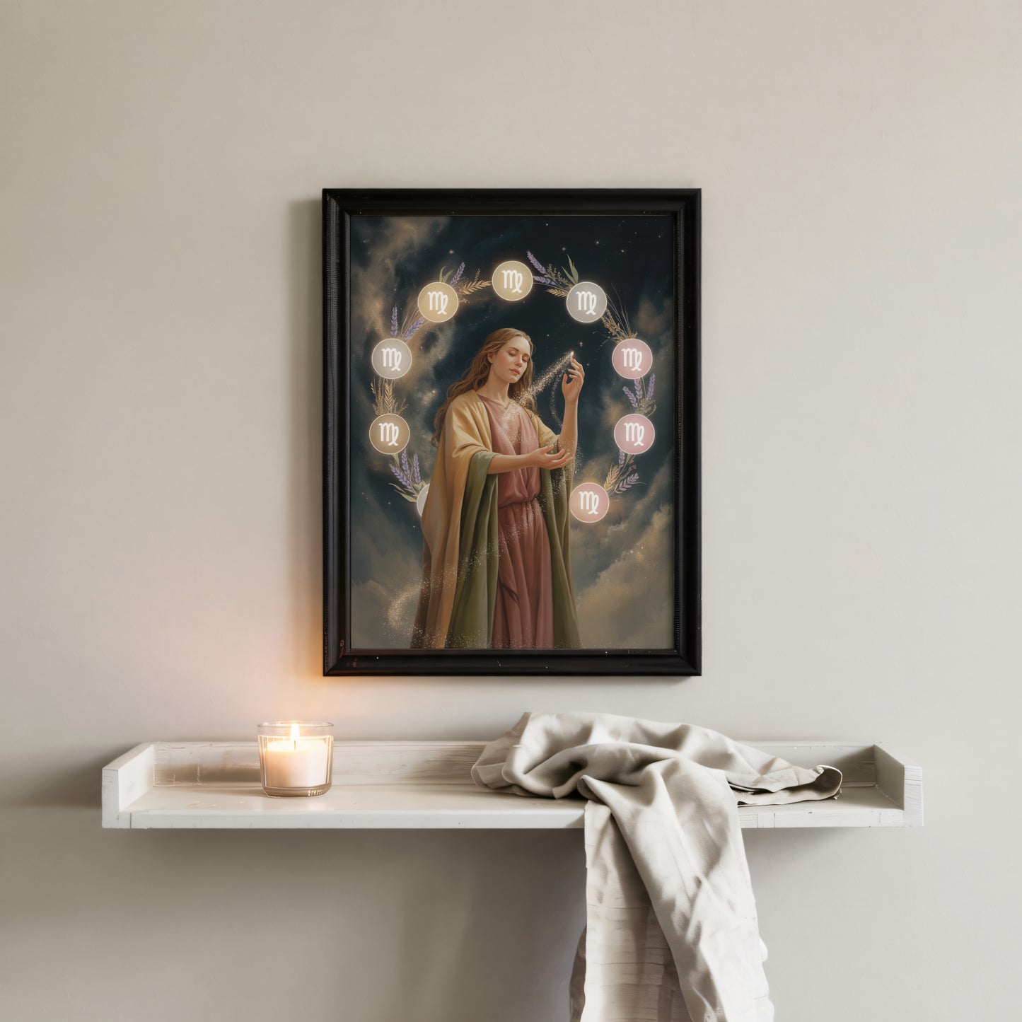Virgo Ideal Wall Art