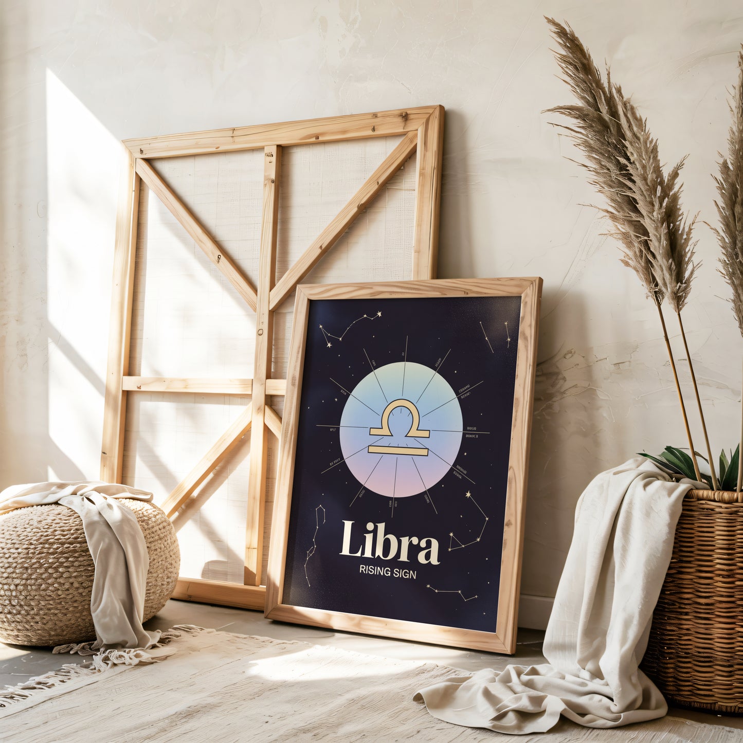 Libra Birth Wall Art