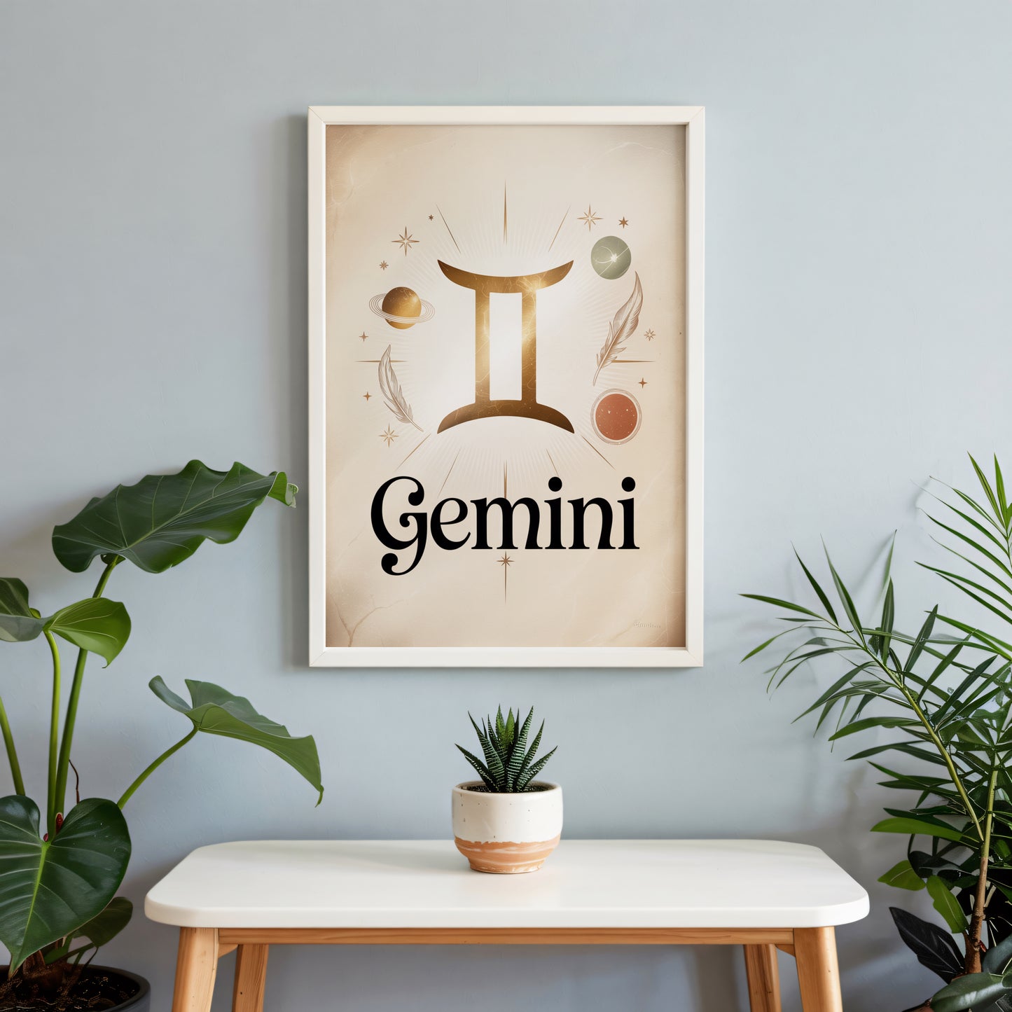 Gemini High Contrast Wall Art