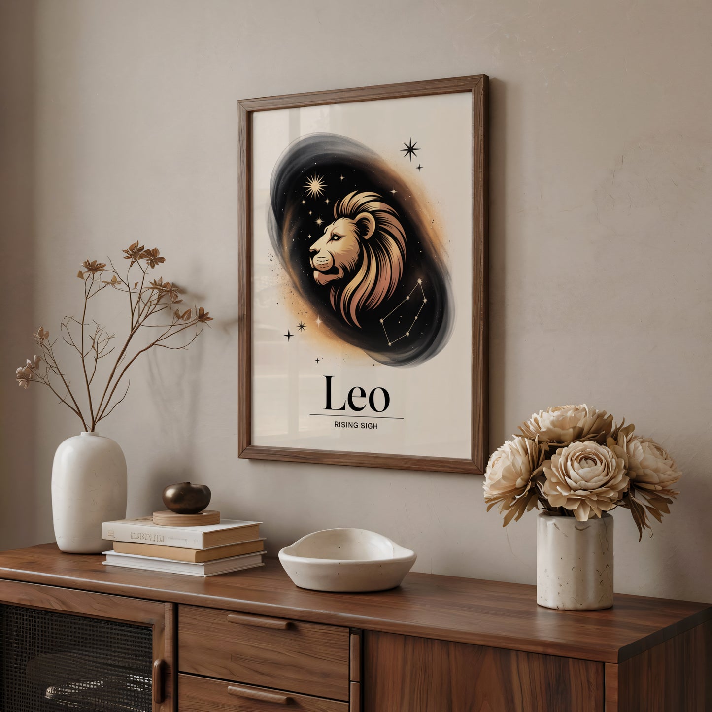 Leo Birth Wall Art