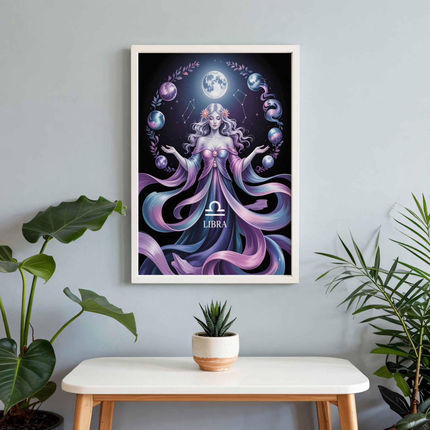 Libra Vivid Wall Art