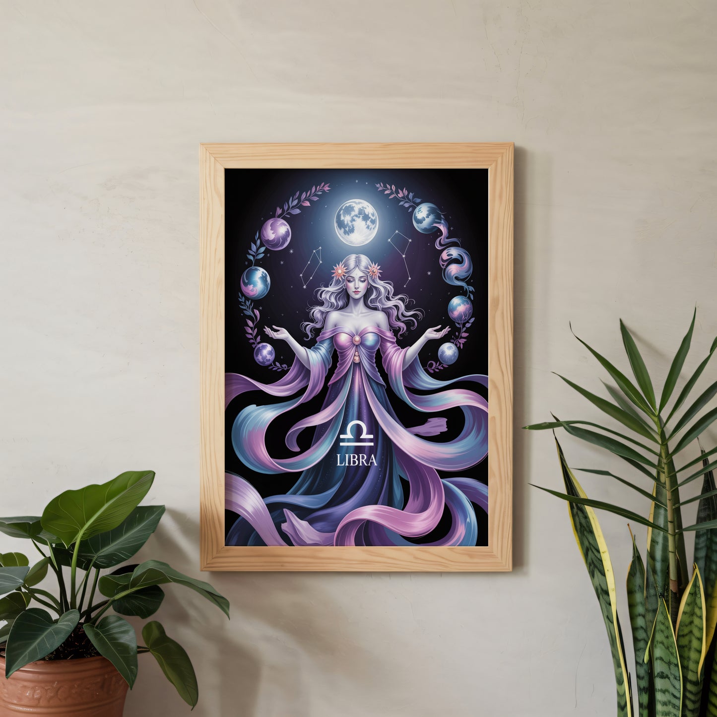 Libra Vivid Wall Art