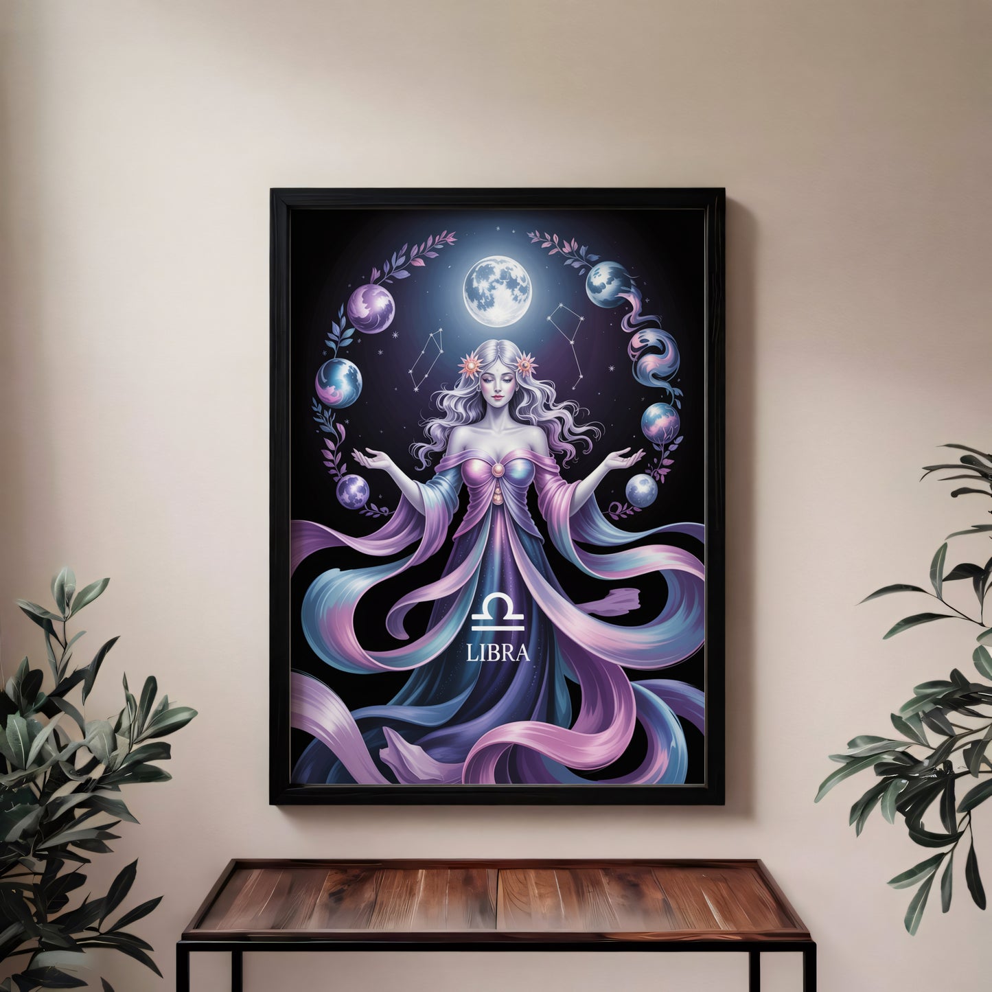 Libra Vivid Wall Art