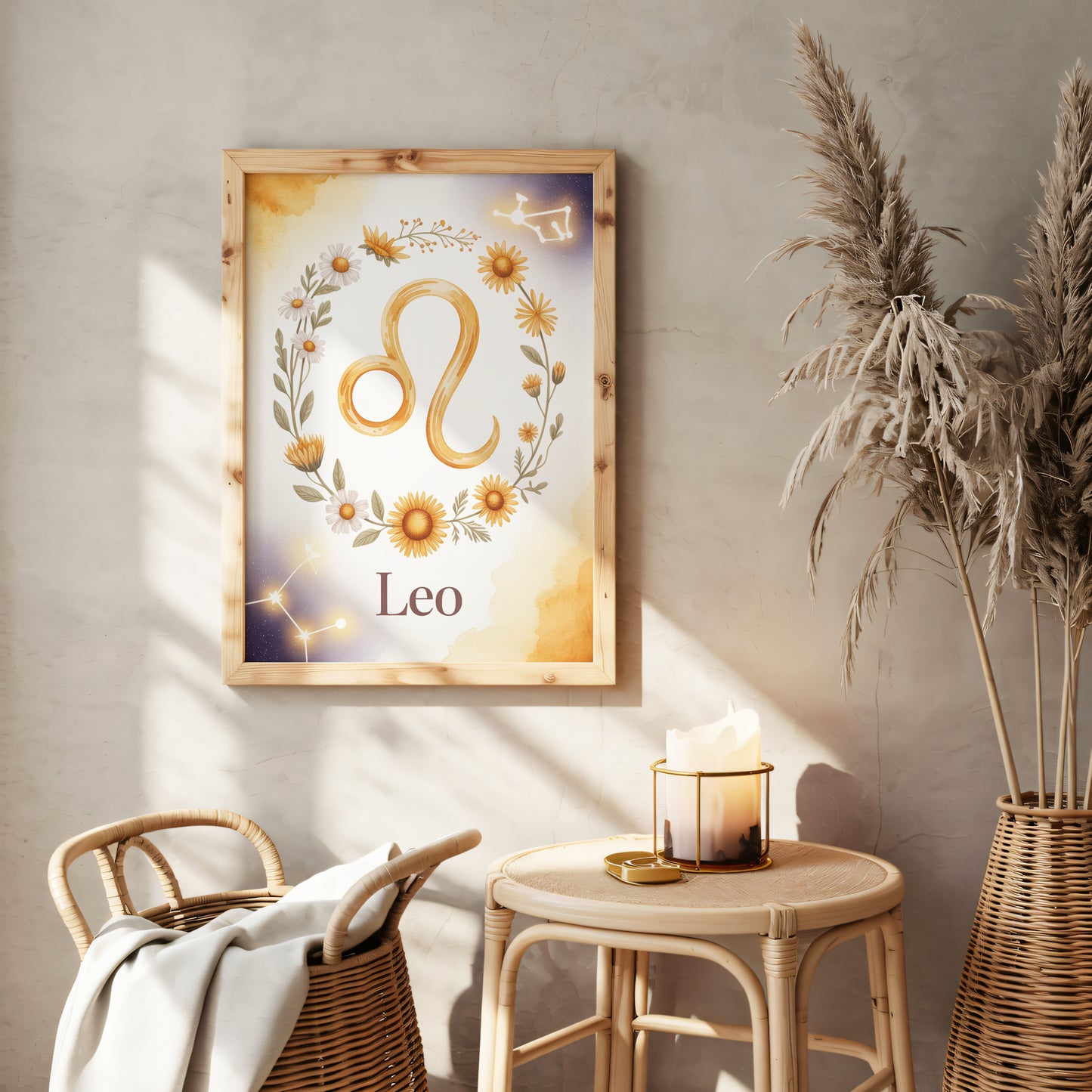 Leo Delicate Wall Art