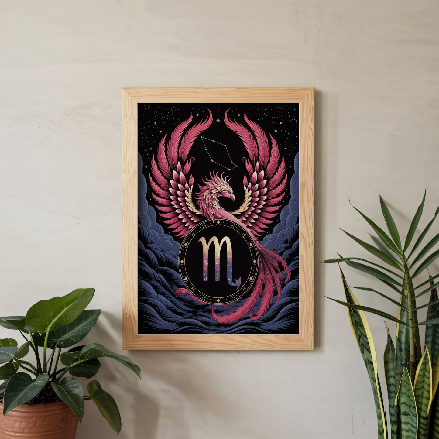 Scorpio Vibrant Wall Art
