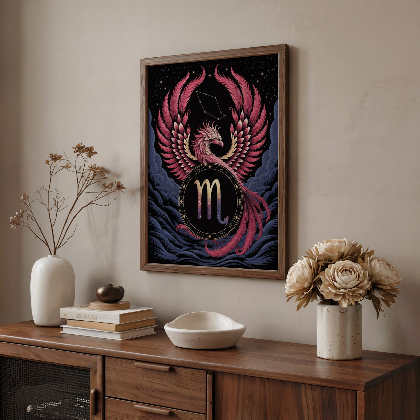 Scorpio Vibrant Wall Art