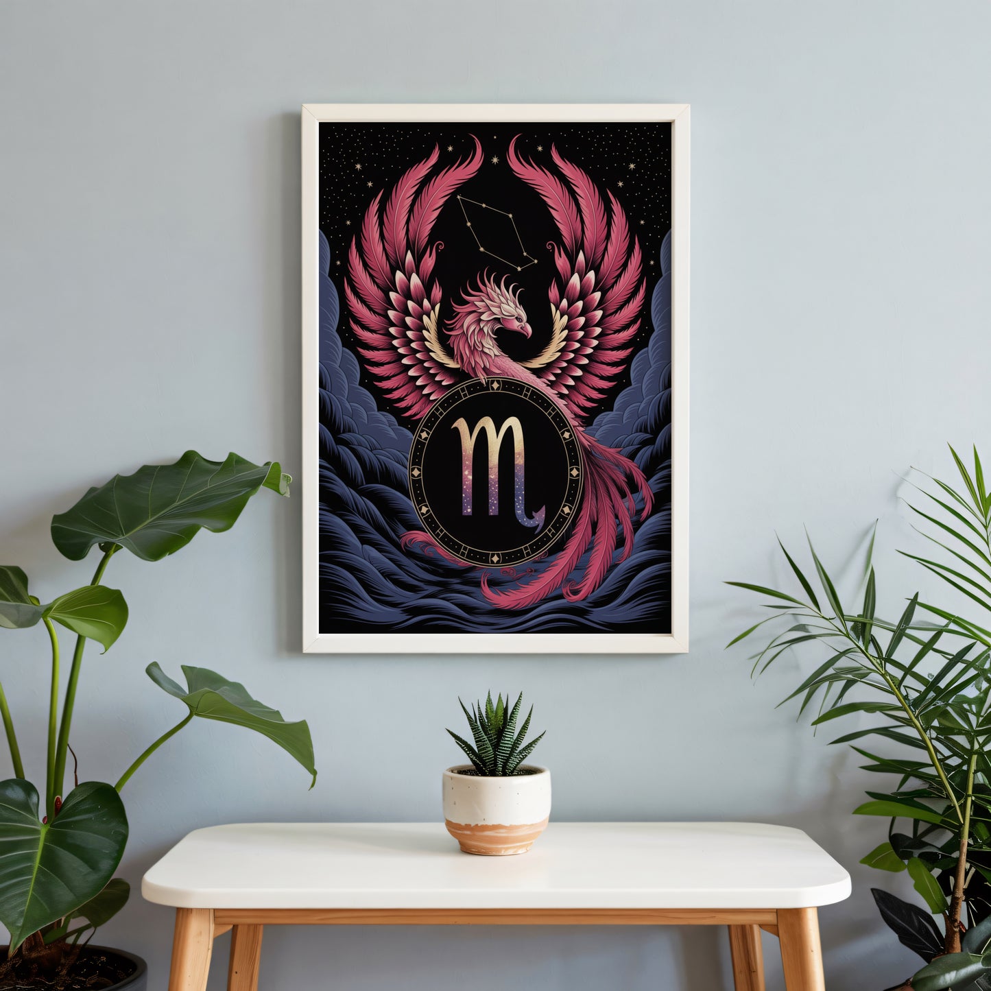 Scorpio Vibrant Wall Art